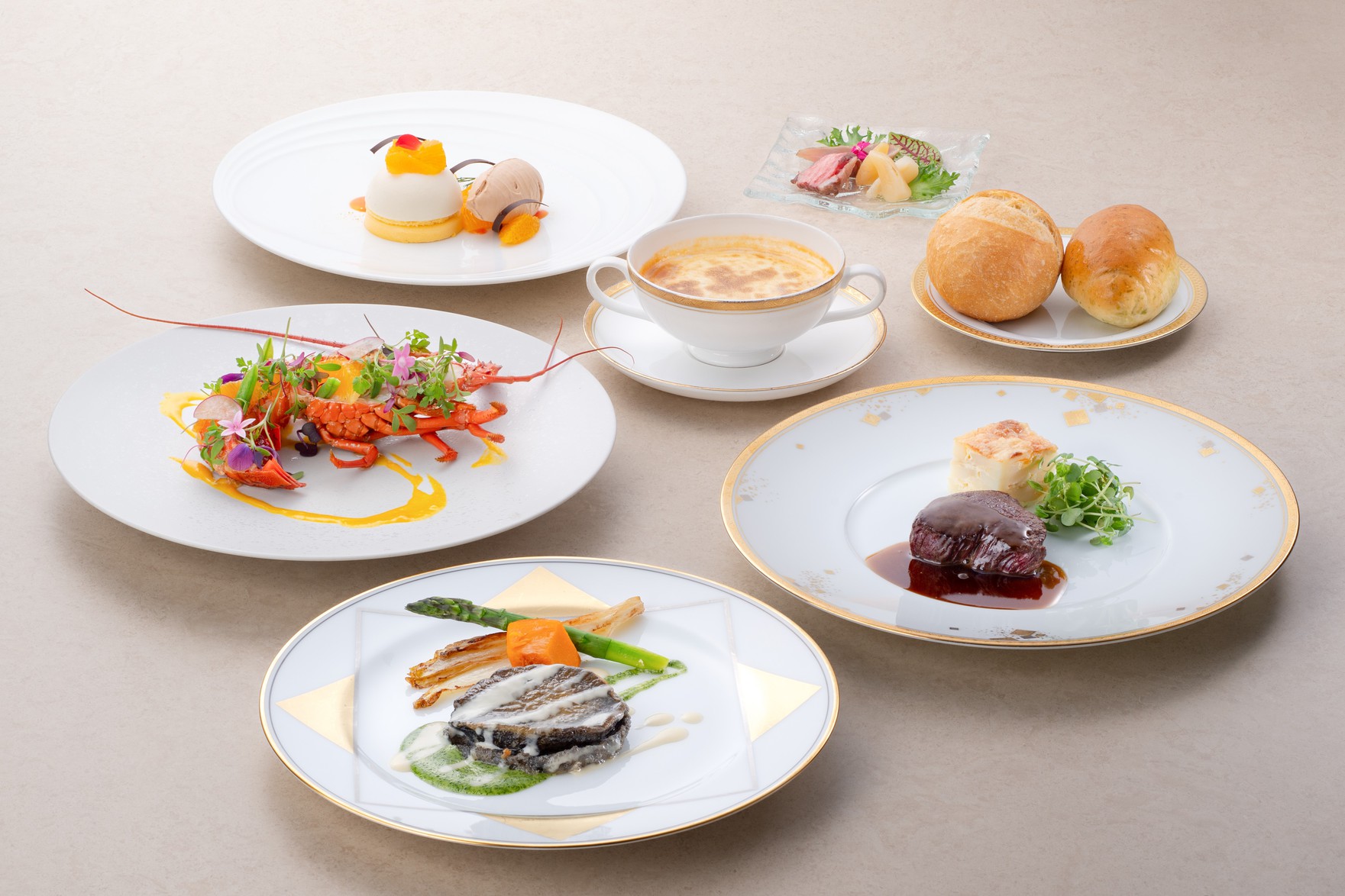 【楽天月末セール】ここでしか味わえない海の幸フランス料理「餐」＜夕朝食付＞