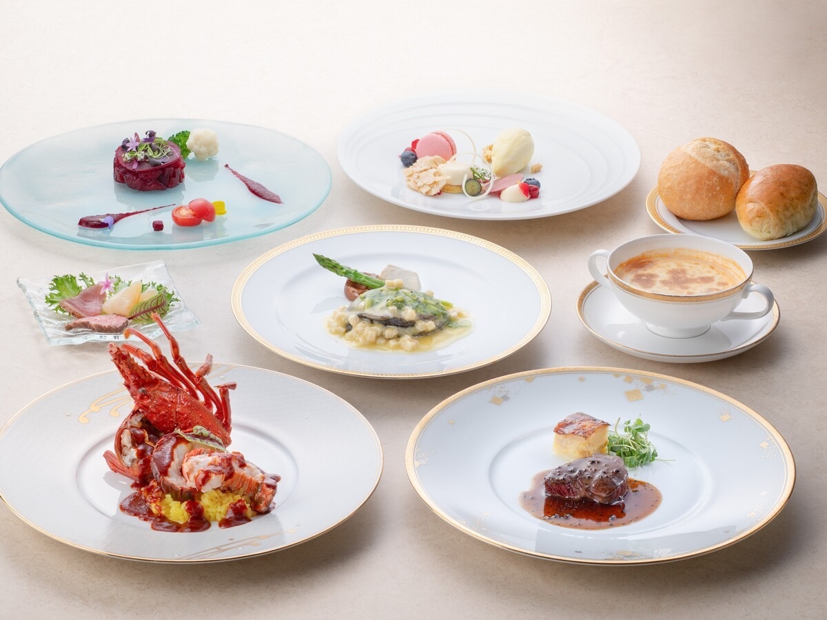 〜海の幸フランス料理の歴史の味を愉しめるコース〜海の幸フランス料理「碧」(あおい)＜夕朝食付＞