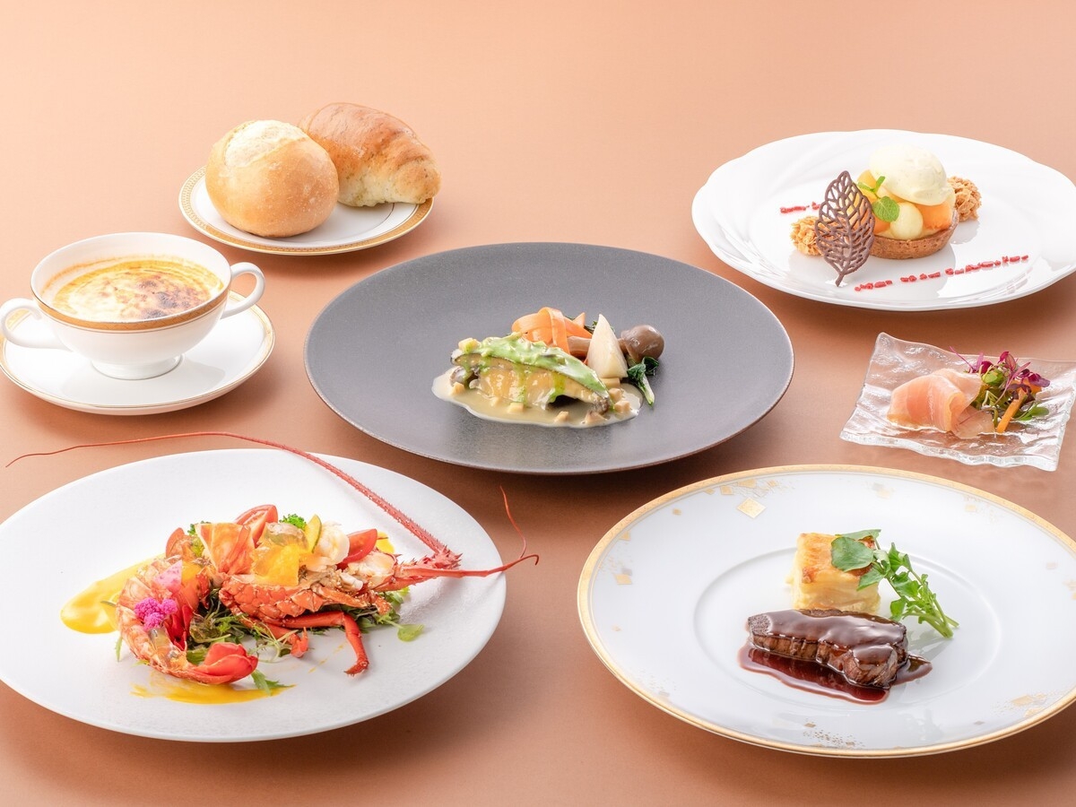 【期間限定セール】ポイント3倍！海の幸フランス料理「餐（さん）」＜夕朝食付＞