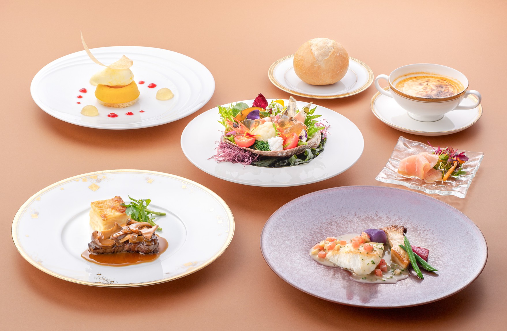 海の幸フランス料理「麗」(うるわし)＜夕朝食付＞