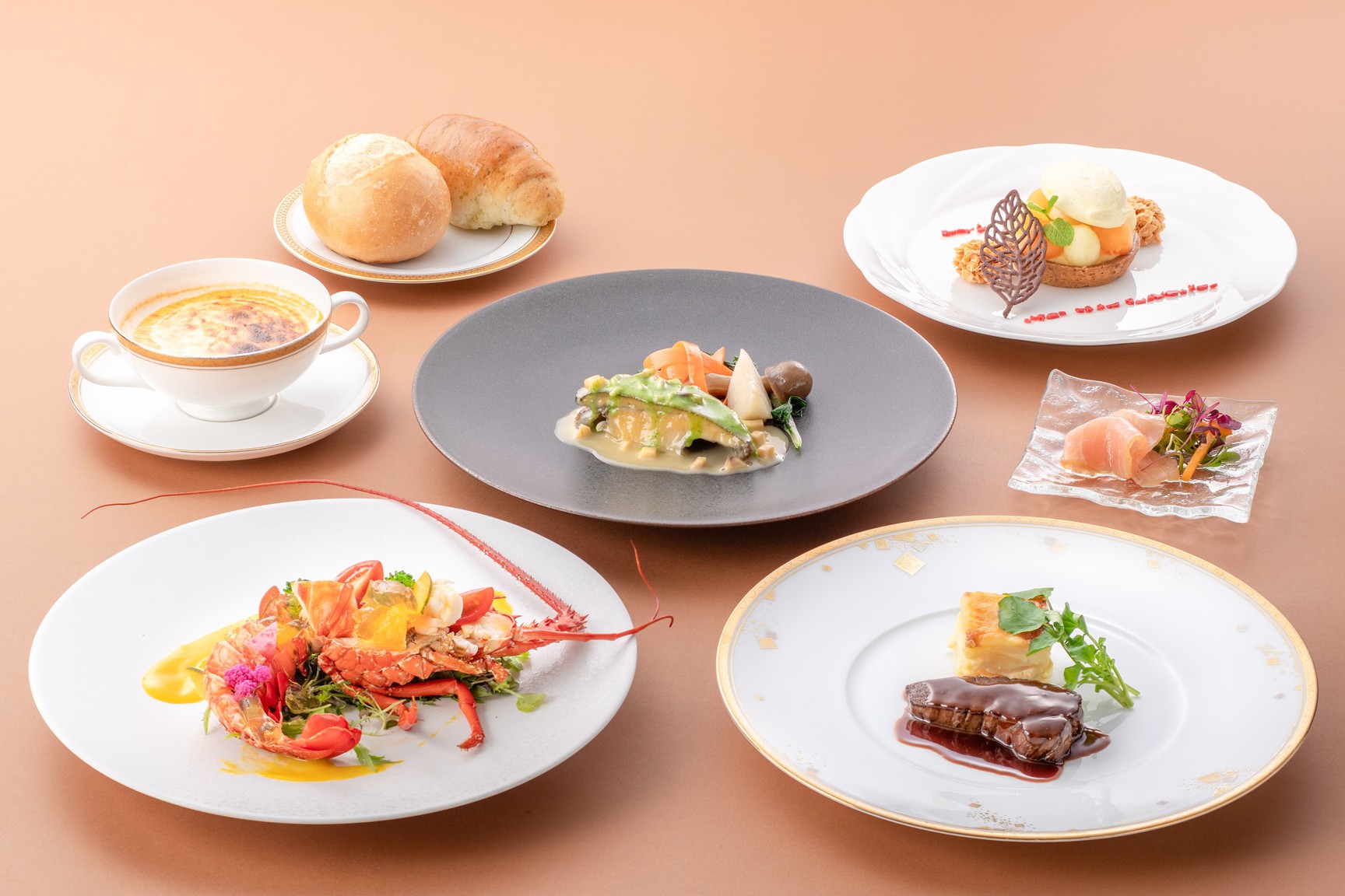 ここでしか味わえない海の幸フランス料理「餐」(さん)＜夕朝食付＞