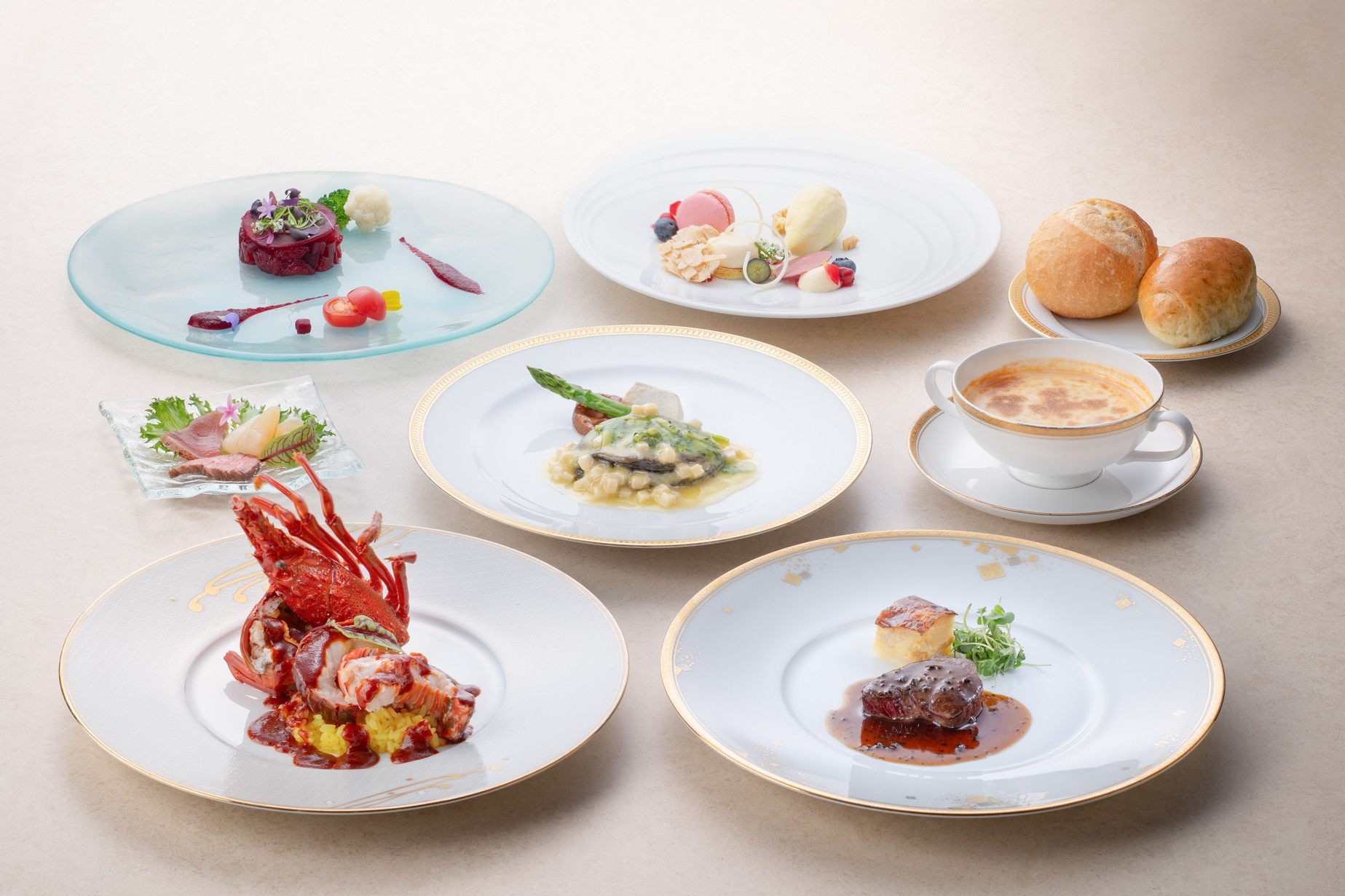 〜海の幸フランス料理の歴史の味を愉しめるコース〜海の幸フランス料理「碧(あおい)」＜夕朝食付＞