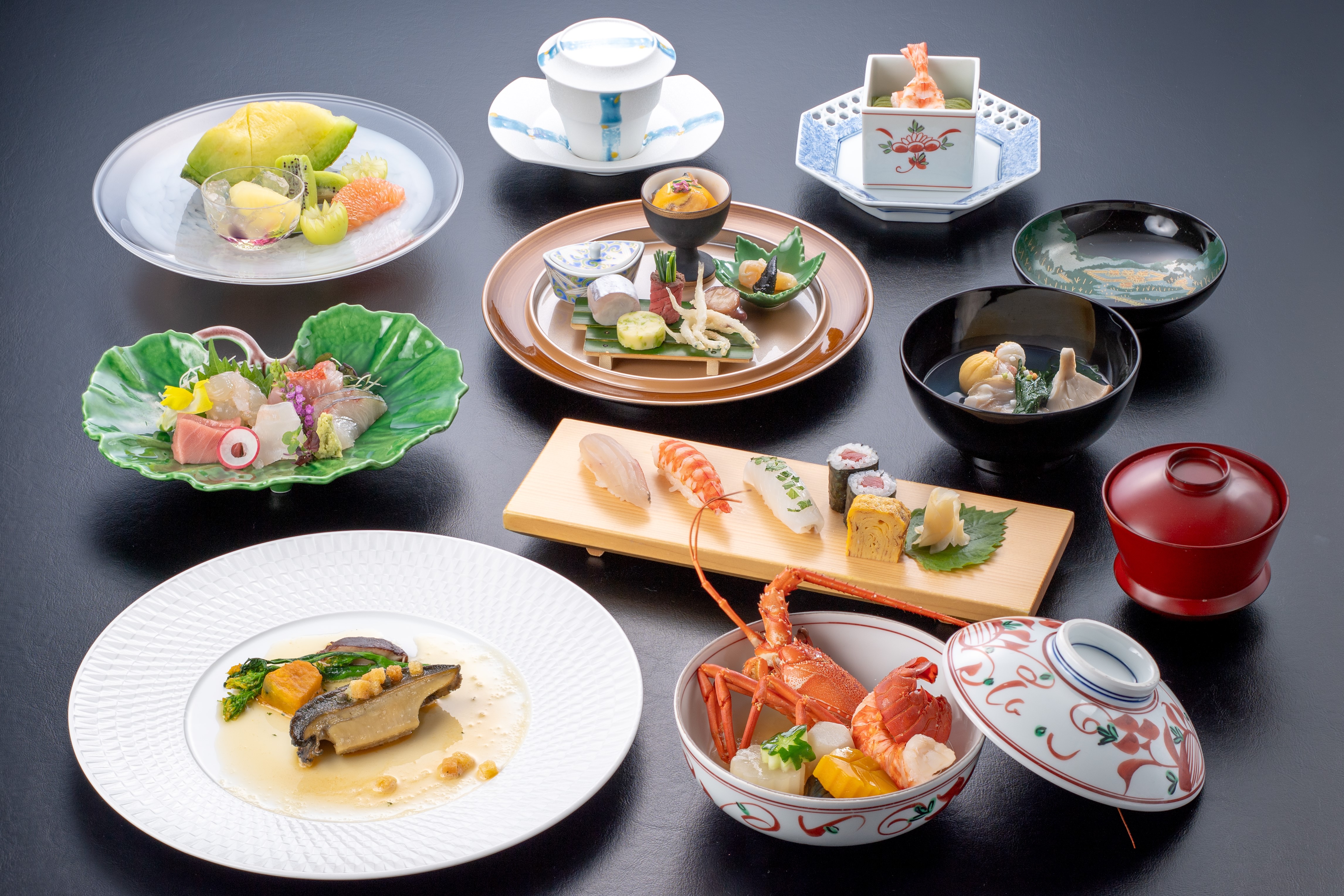 「贅」会席～鮑ステーキ付～(2025年4月～9月)