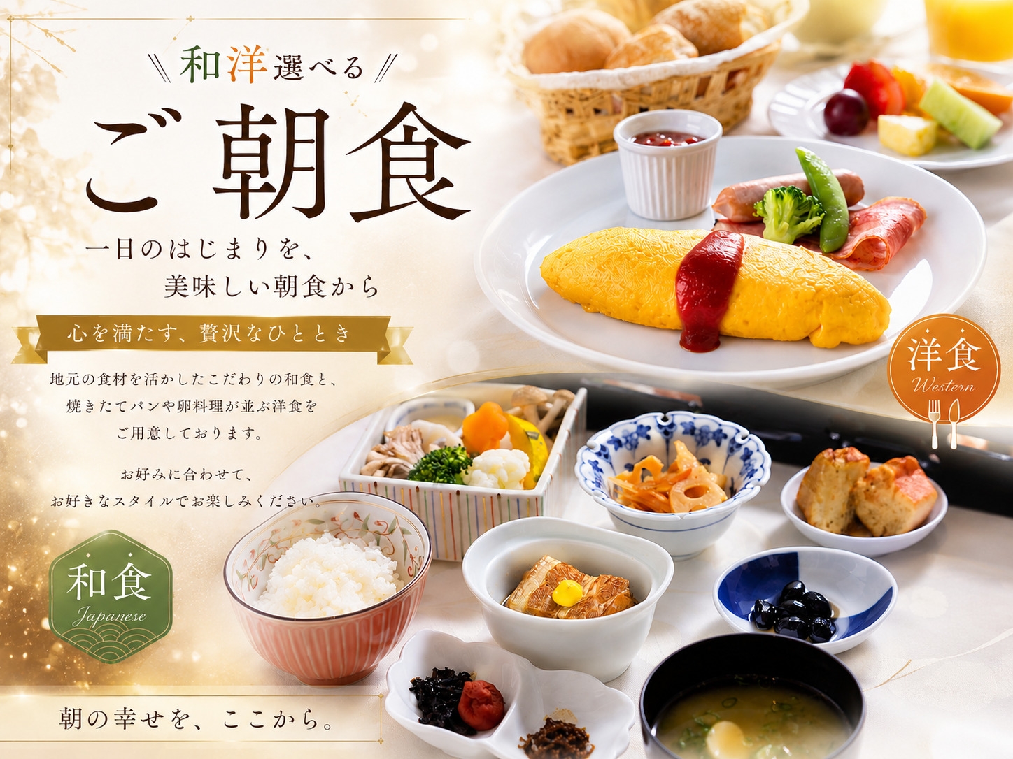 【和・洋選べる朝食付き】ホテルリブマックス長崎エアポート！