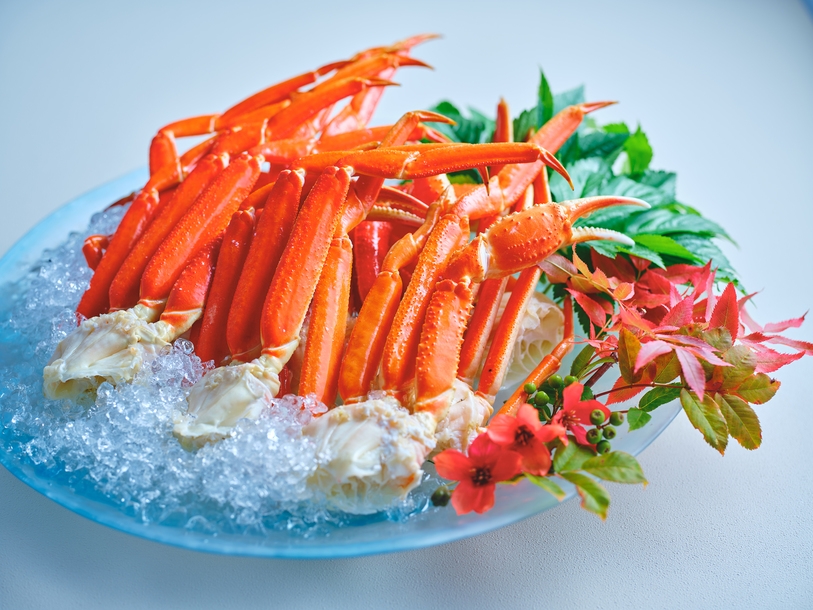 【WEB限定】ル・プレジール〜ボイルズワイガニ食べ放題〜夕食付プラン＜夕食付・朝食なし＞平日宿泊