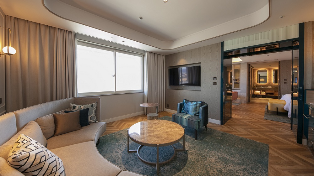 ラグジュアリースイート平安京ビュー1キングベッド