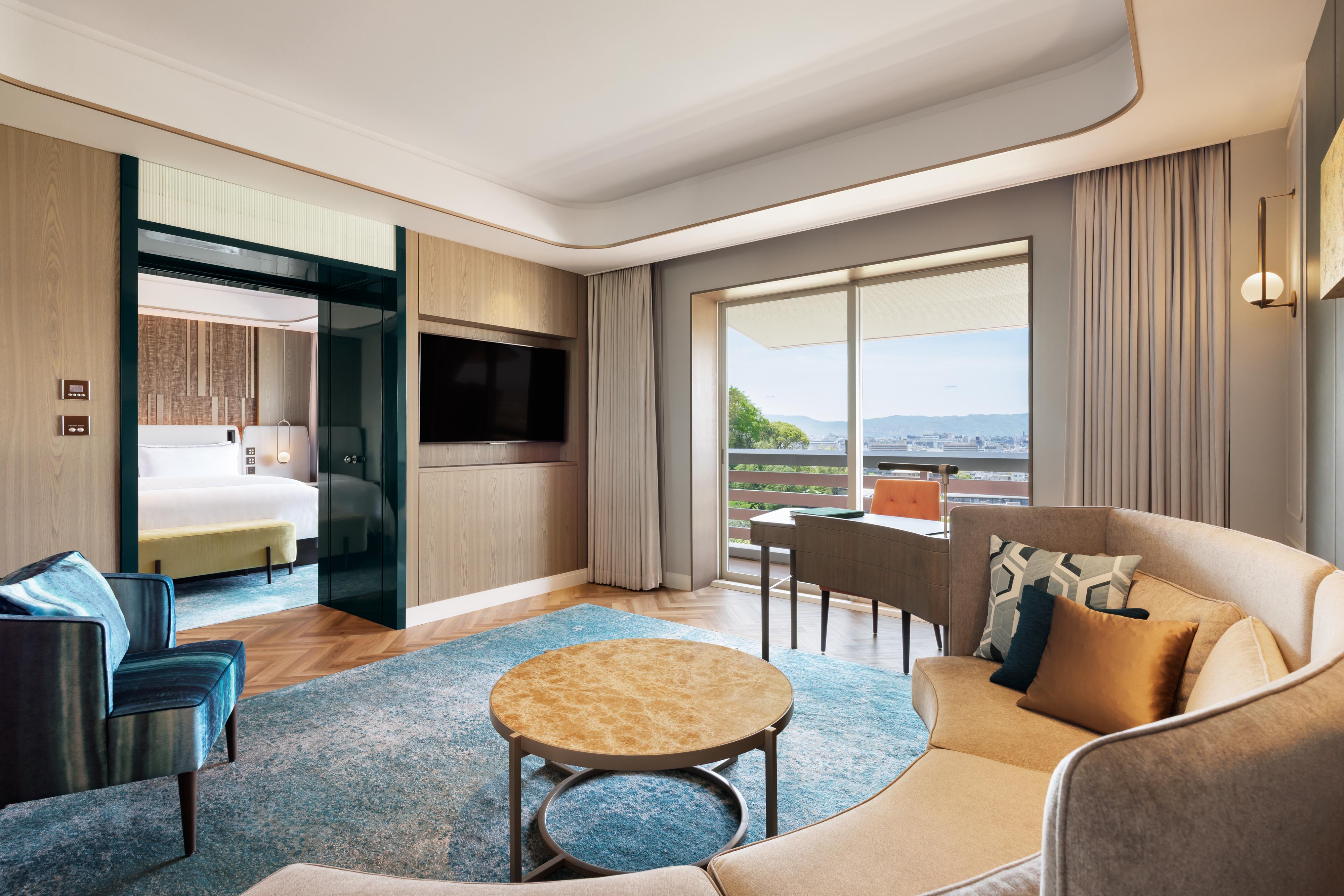 ジュニアスイート平安京ビュー1キングベッド