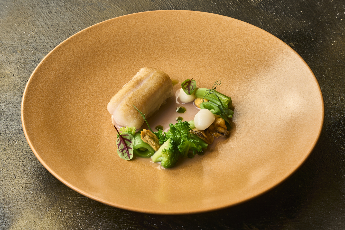 Dominique Bouchet Kyoto Le Teppanyaki　「クレピュスキル」