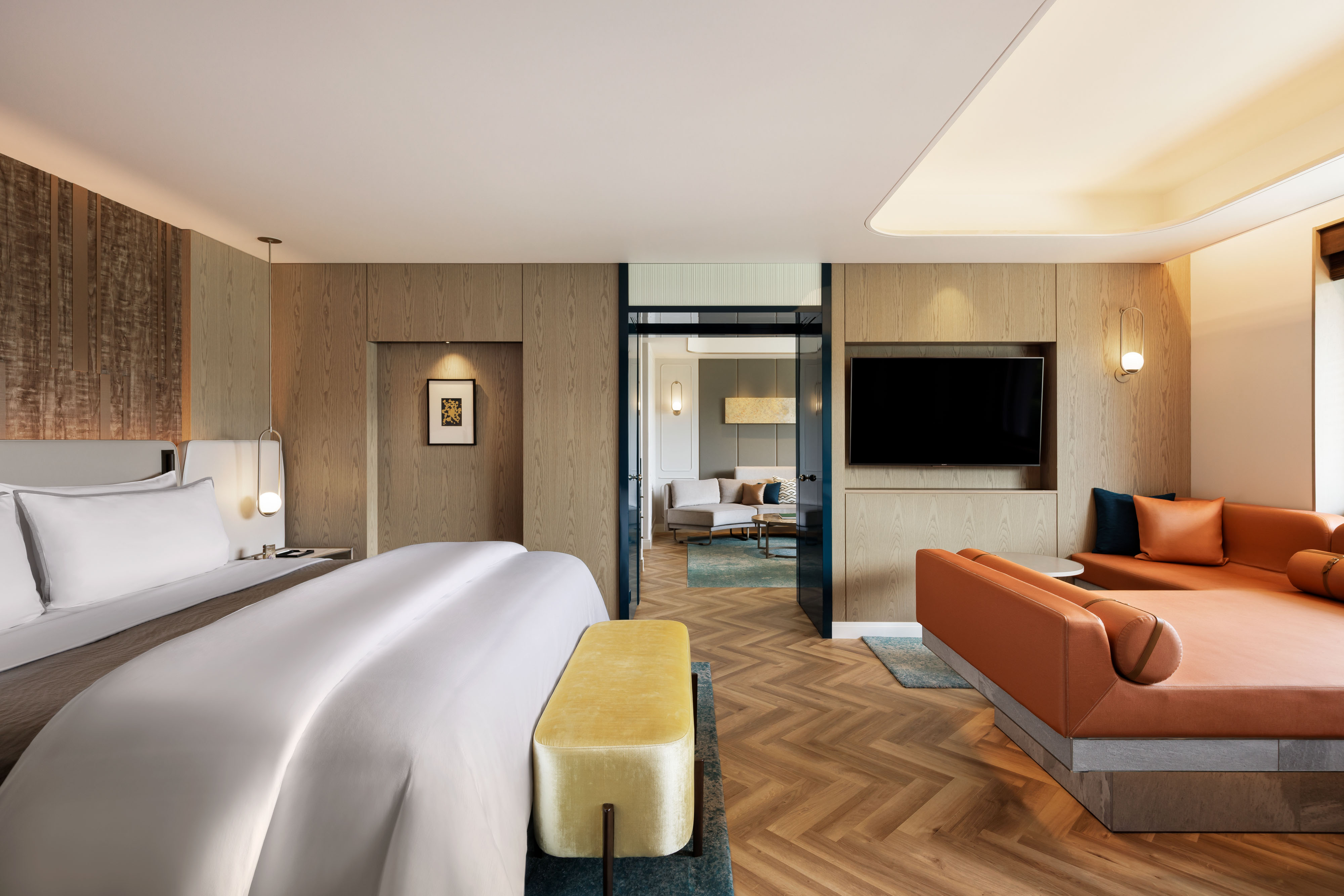 ラグジュアリースイート平安京ビュー1キングベッド