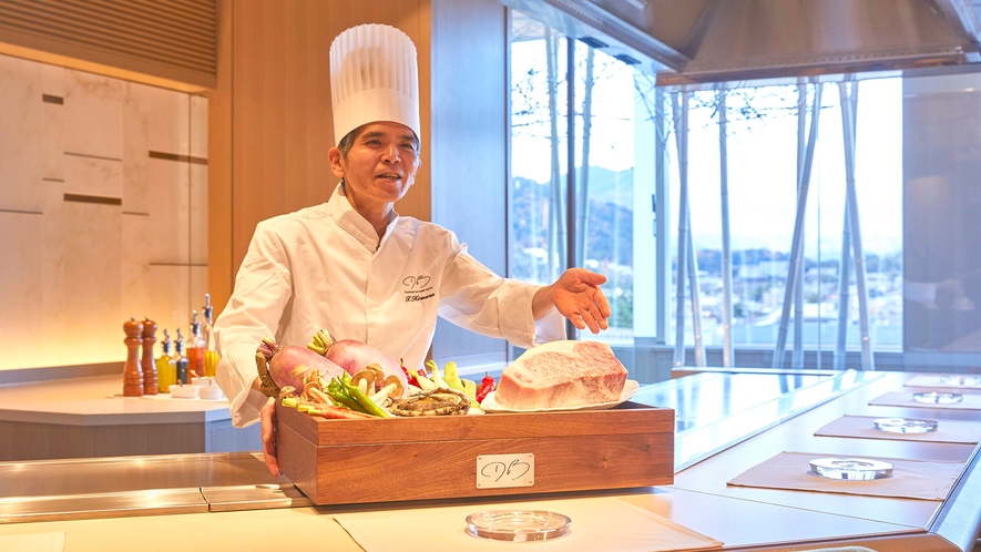 3階 ドミニク・ブシェ キョート「Le Teppanyaki」