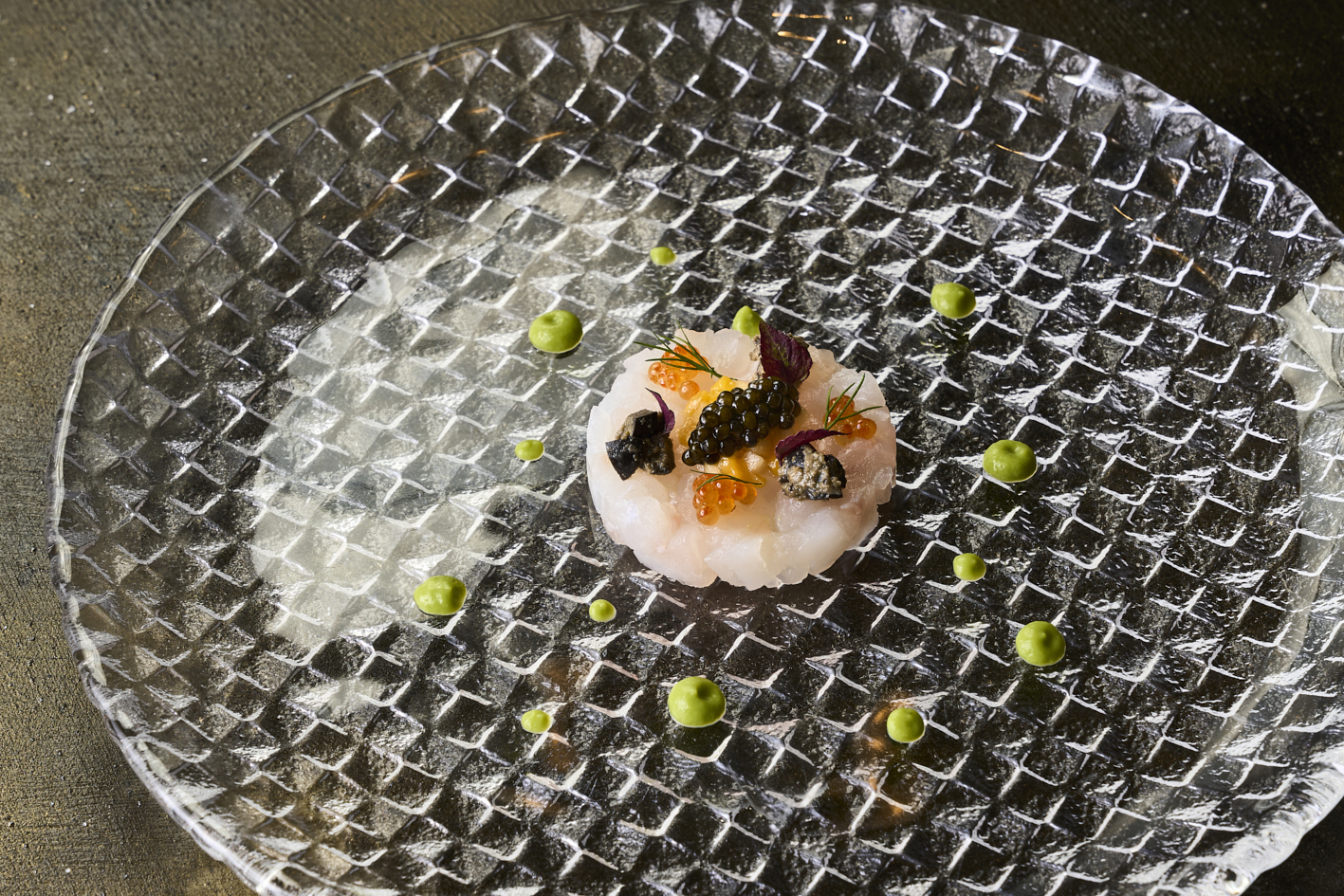 Dominique Bouchet Kyoto Le Teppanyaki　「クレピュスキル」