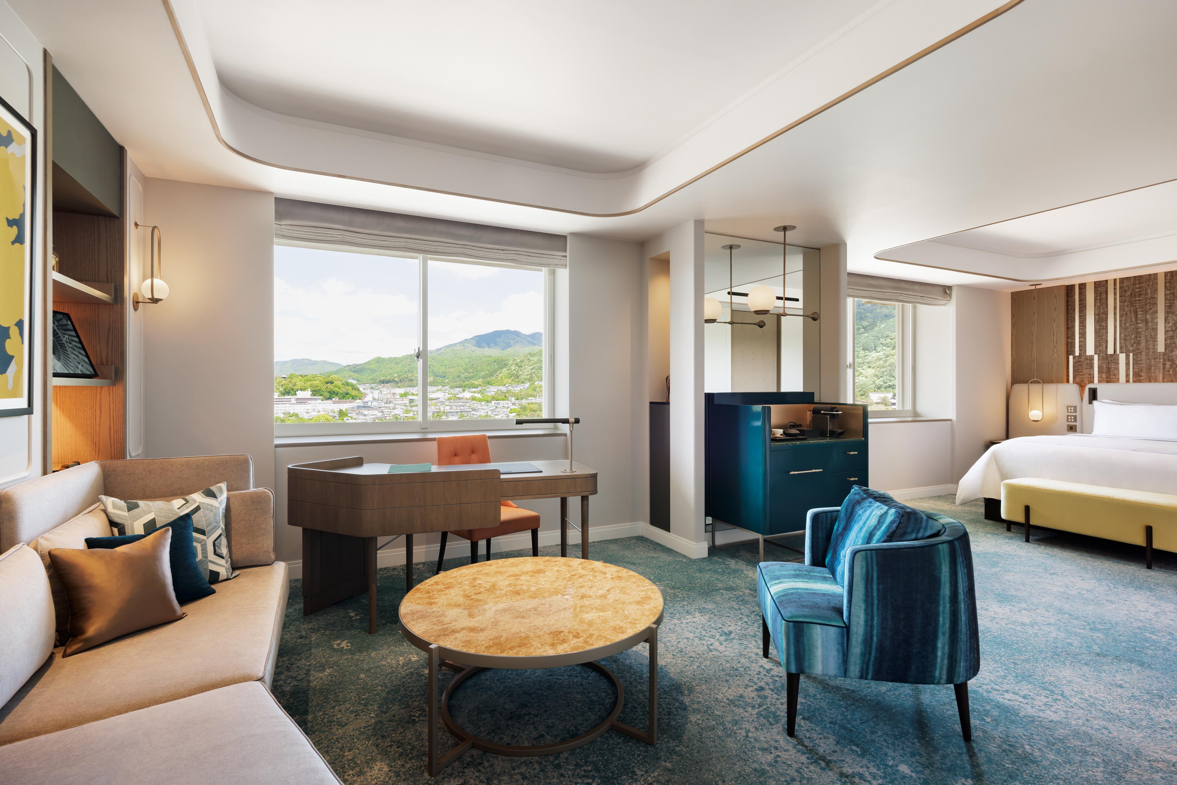 ジュニアスイート平安京ビュー1キングベッド