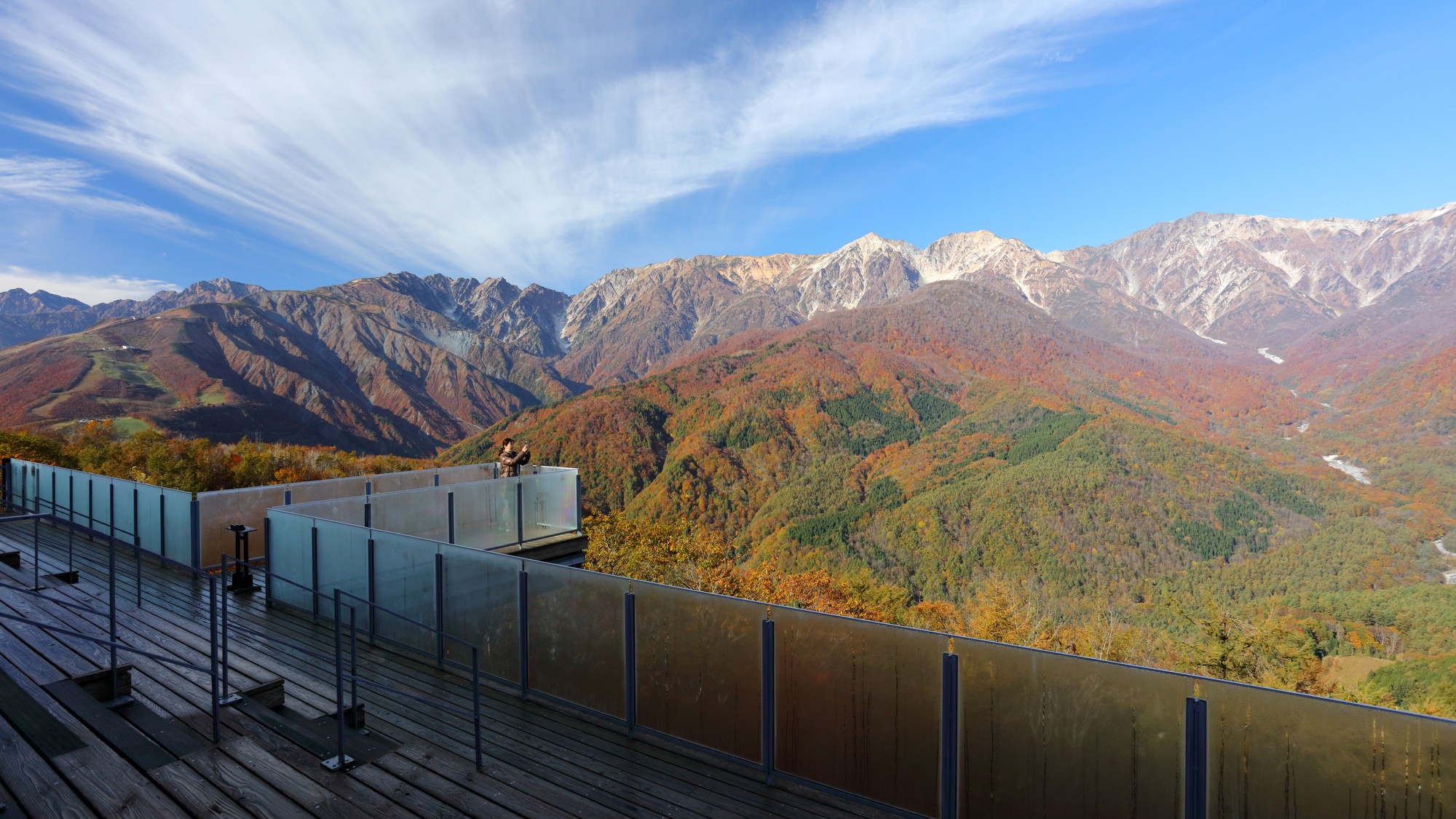 ■岩岳からの白馬三山（秋）