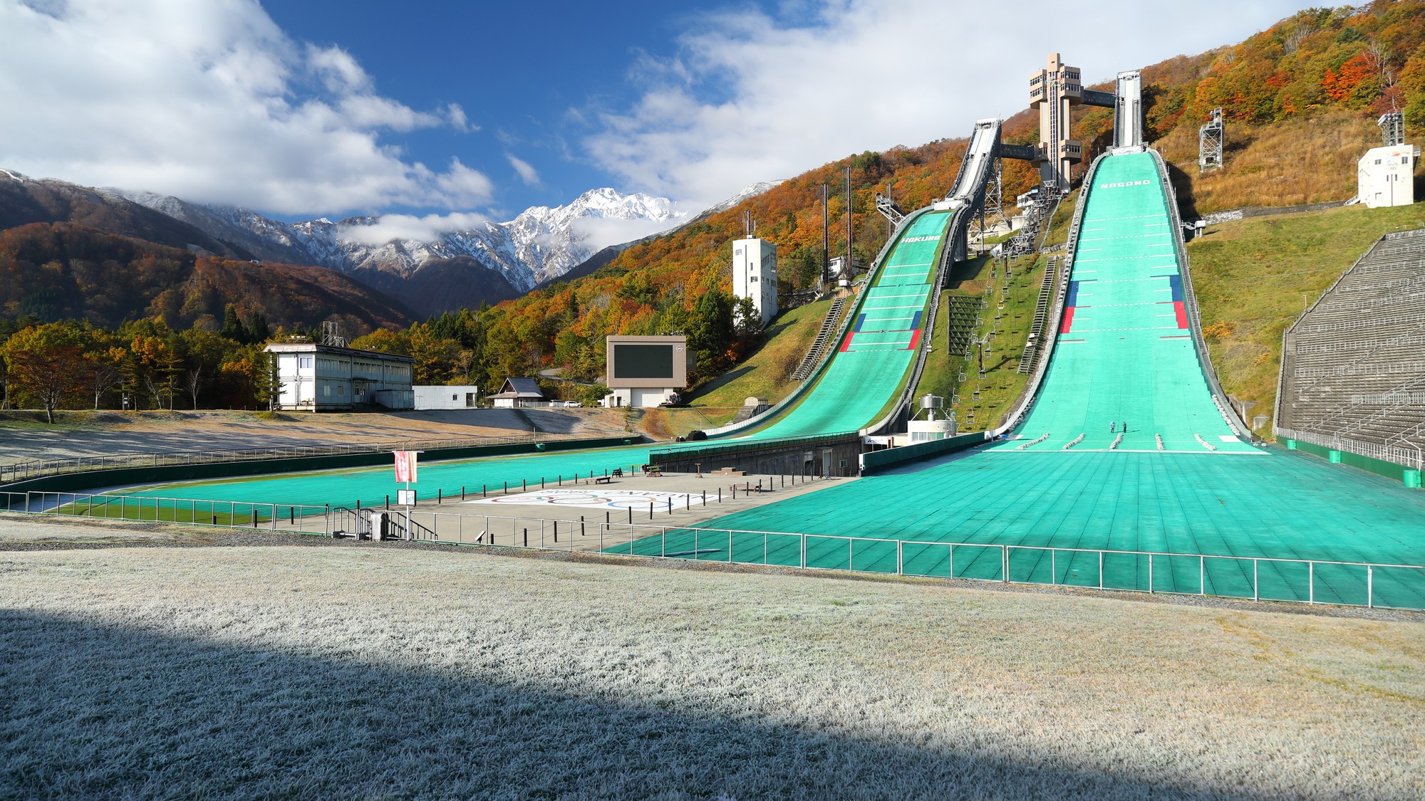 ■白馬ジャンプ競技場（秋）
