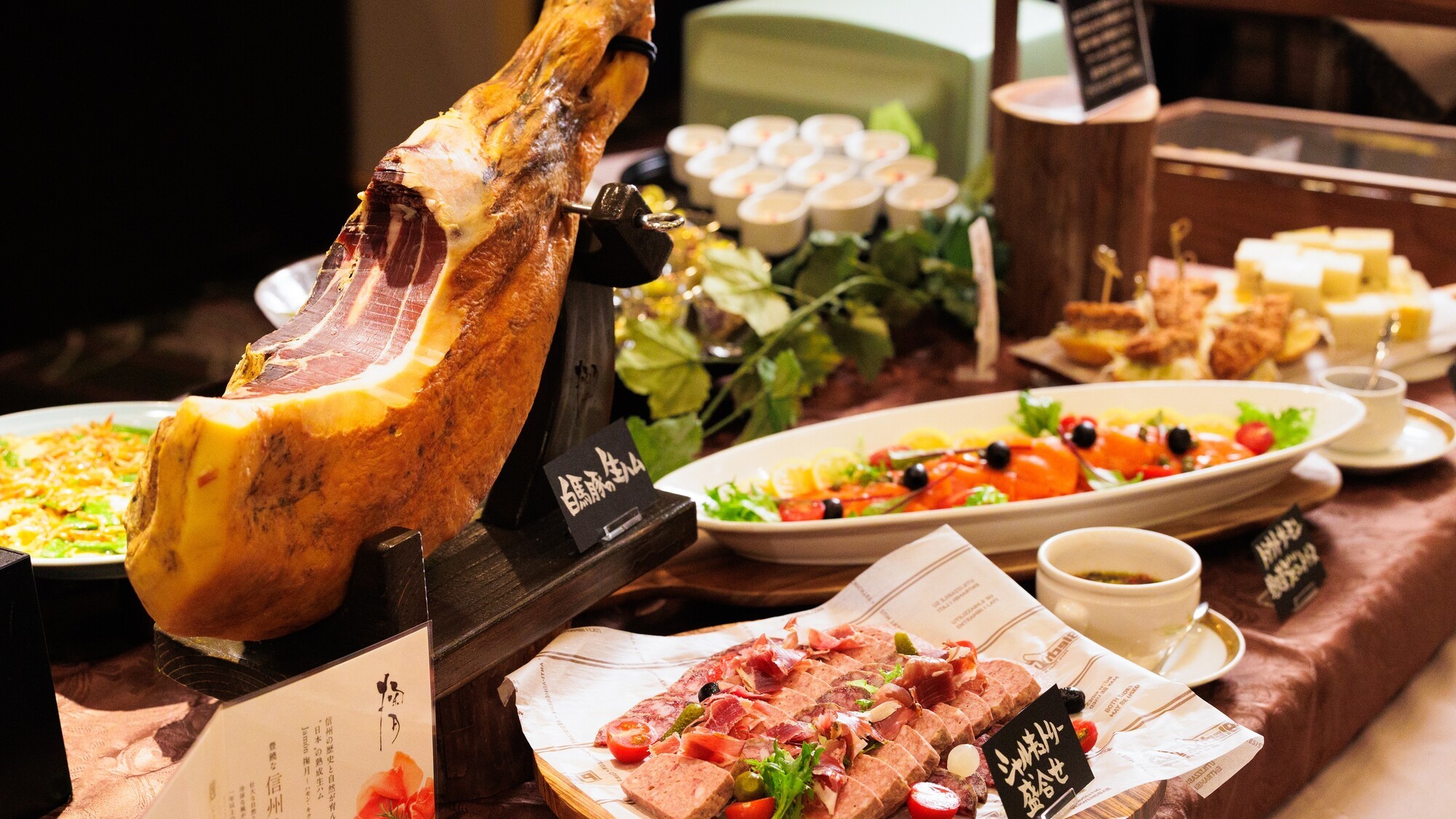 ■ディナーブッフェ（一例）