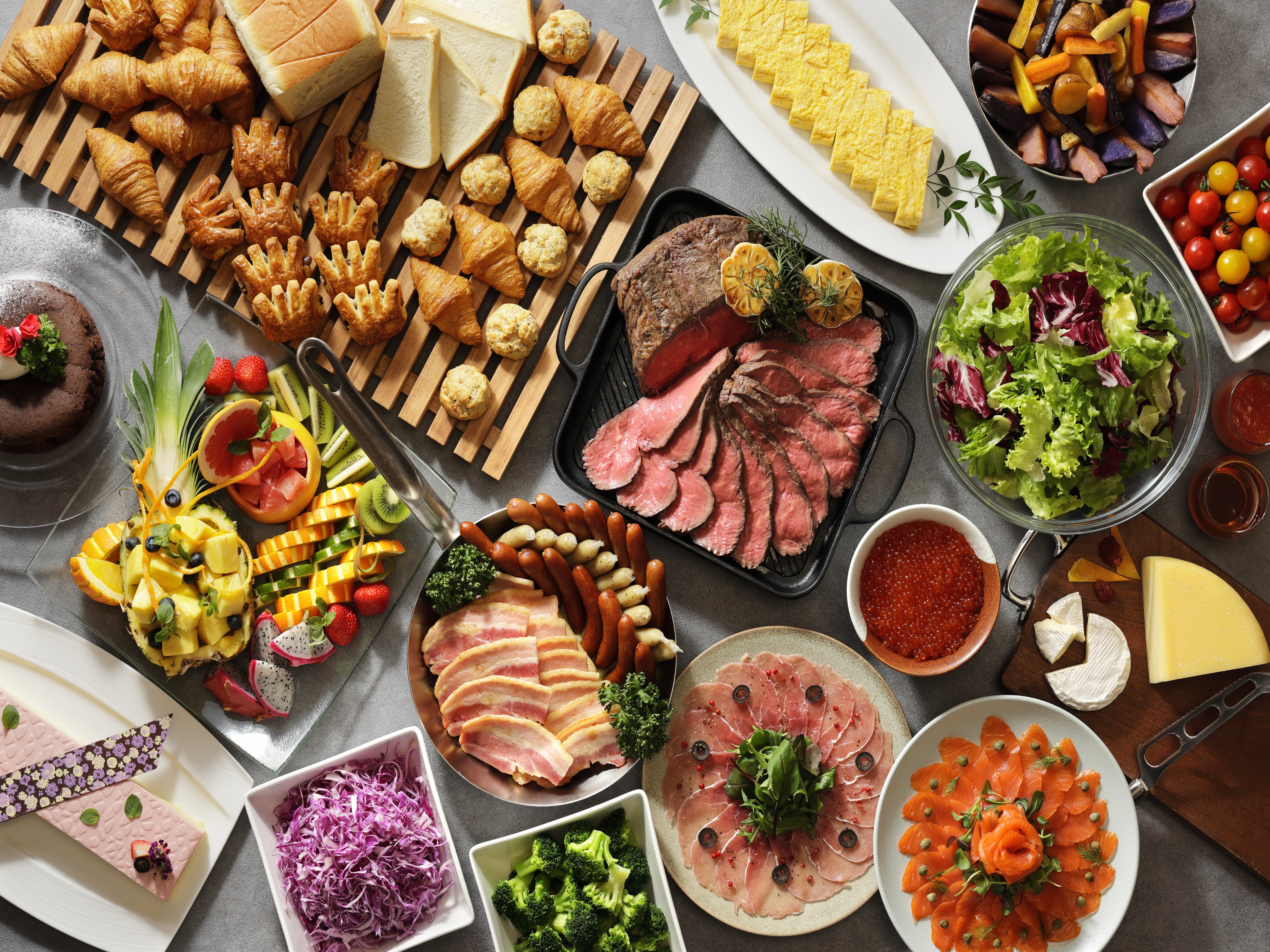 4/1から開始 新規朝食ブッフェ