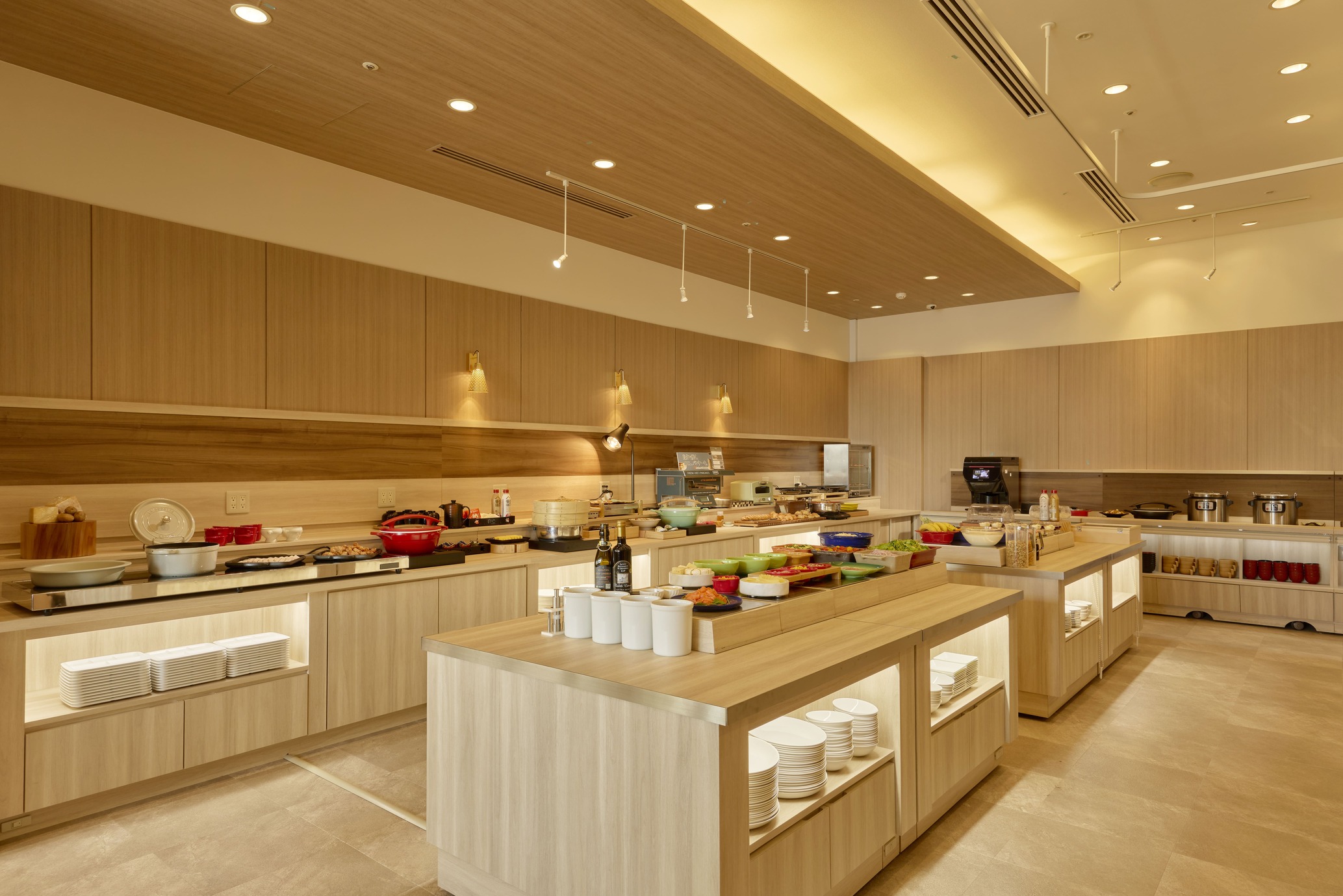 朝食ブッフェ　レストランＪ