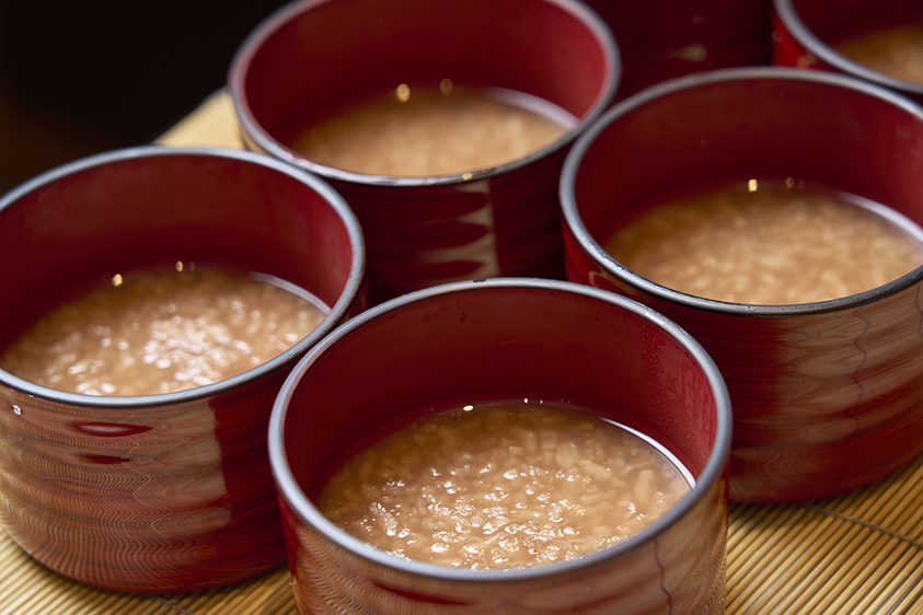 朝食 茶粥