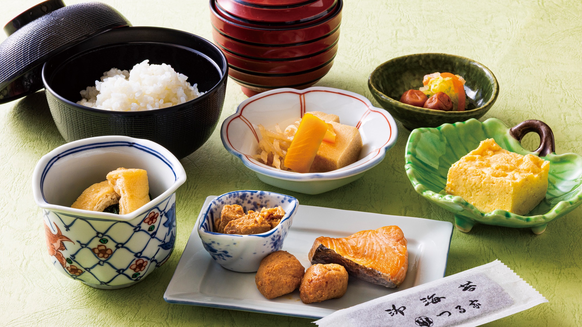 「つる家」和朝食膳イメージ
