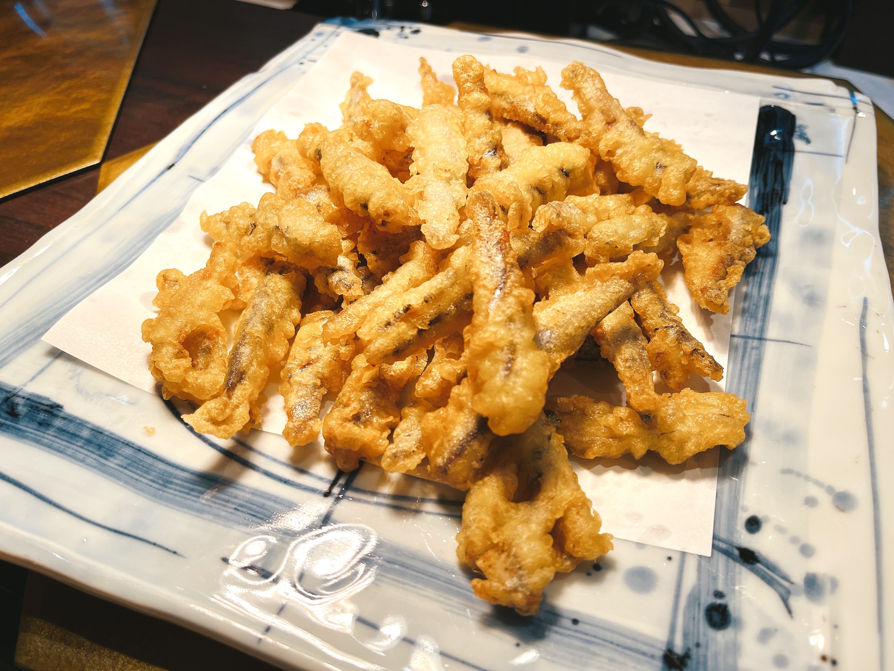 小イワシの天ぷら