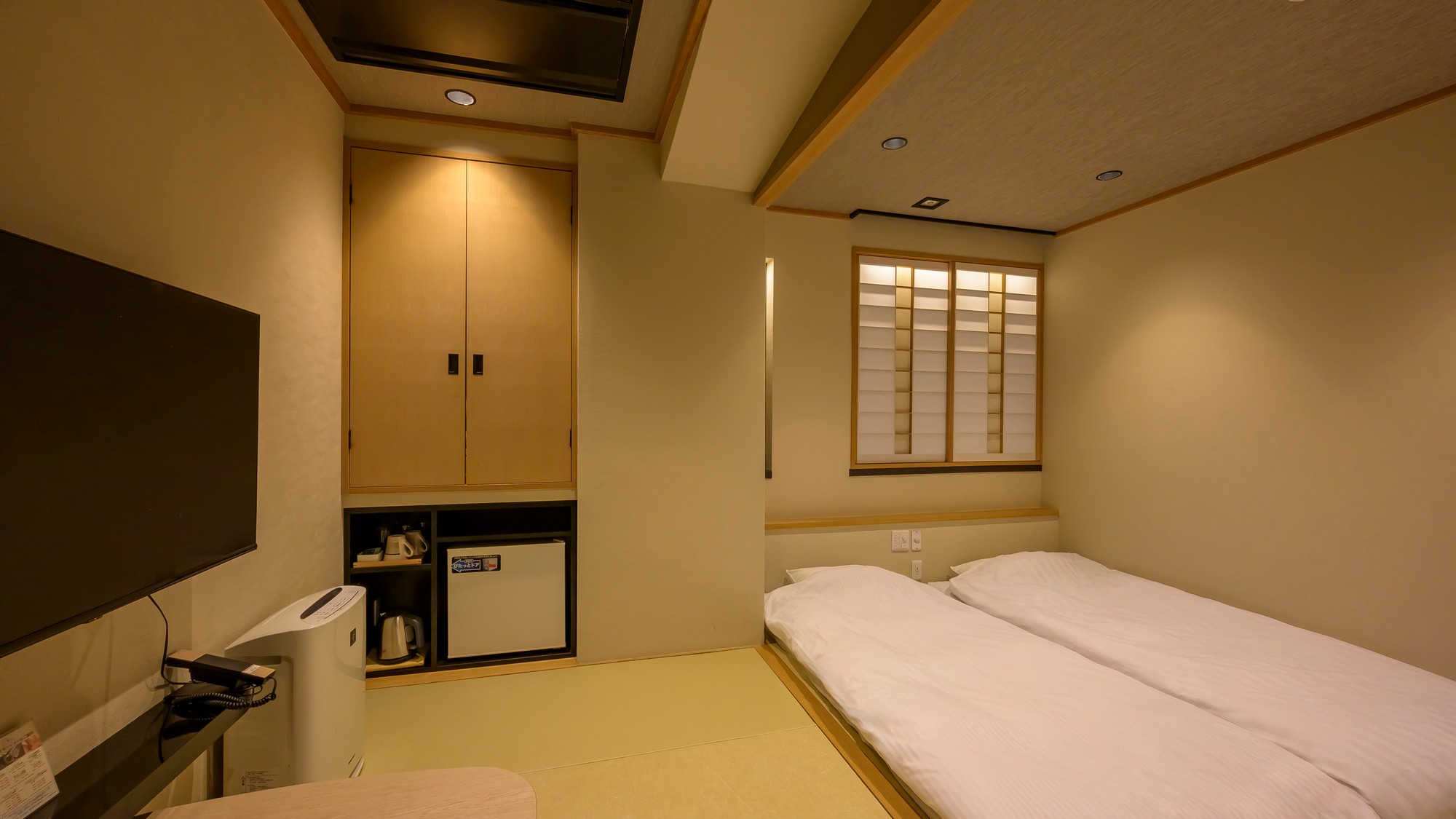 【コンフォート和室】お布団にはクラウディキューブを採用。質の良い睡眠で旅の疲れを癒してください