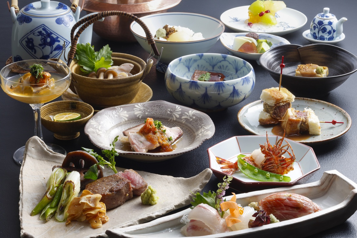 希少部位や贅沢食材の鉄板会席コースとビュッフェ朝食付プラン！