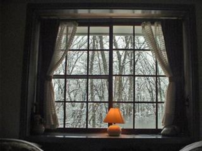 部屋211の冬景色