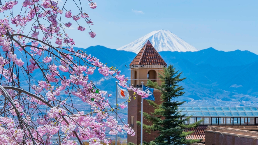 景観と富士山