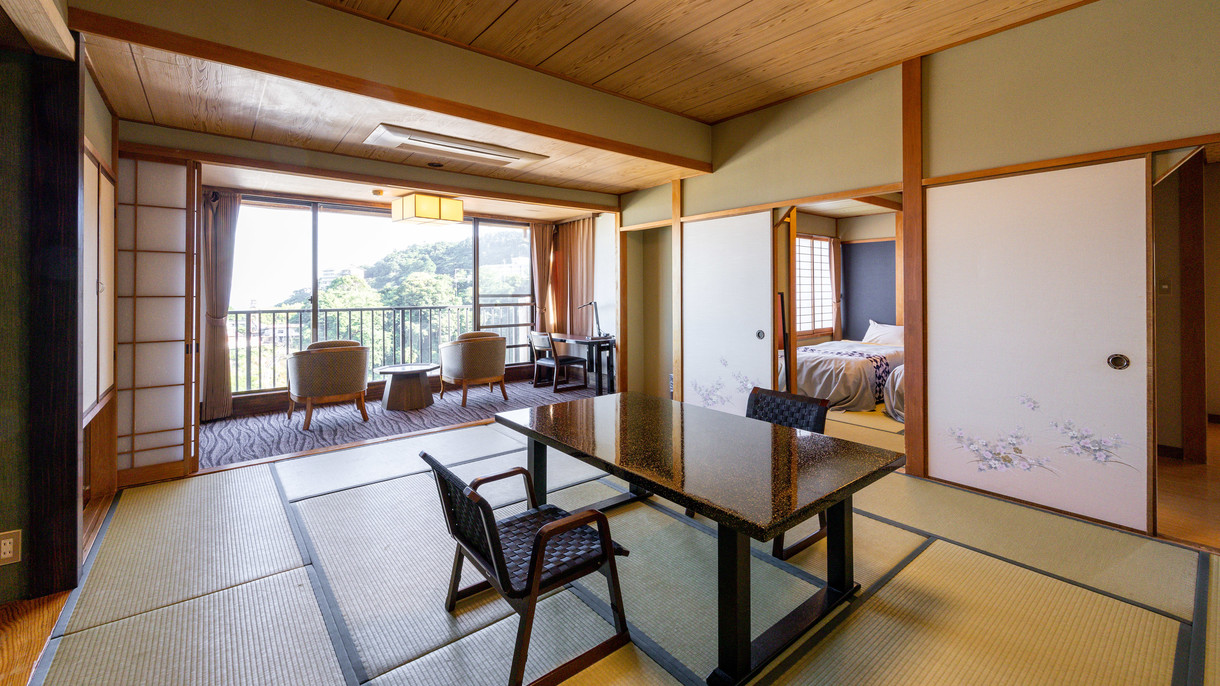 【禁煙】【花たちばな館】和室+和ベッド次の間付き