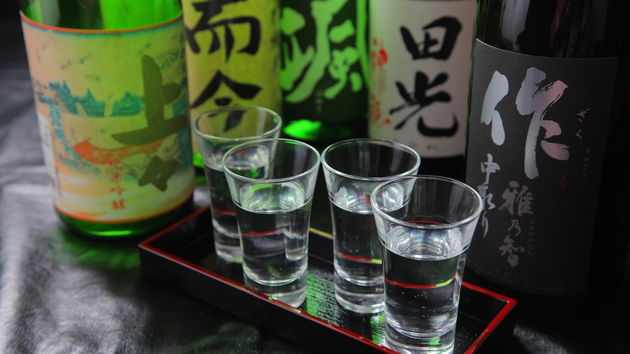 ■日本酒飲み比べ■