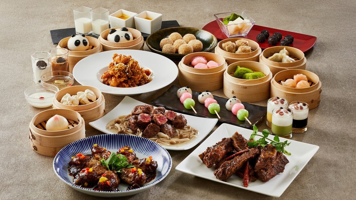 【限定プライス】（夕朝食付）チャイニーズ・テーブルのディナーブッフェを堪能