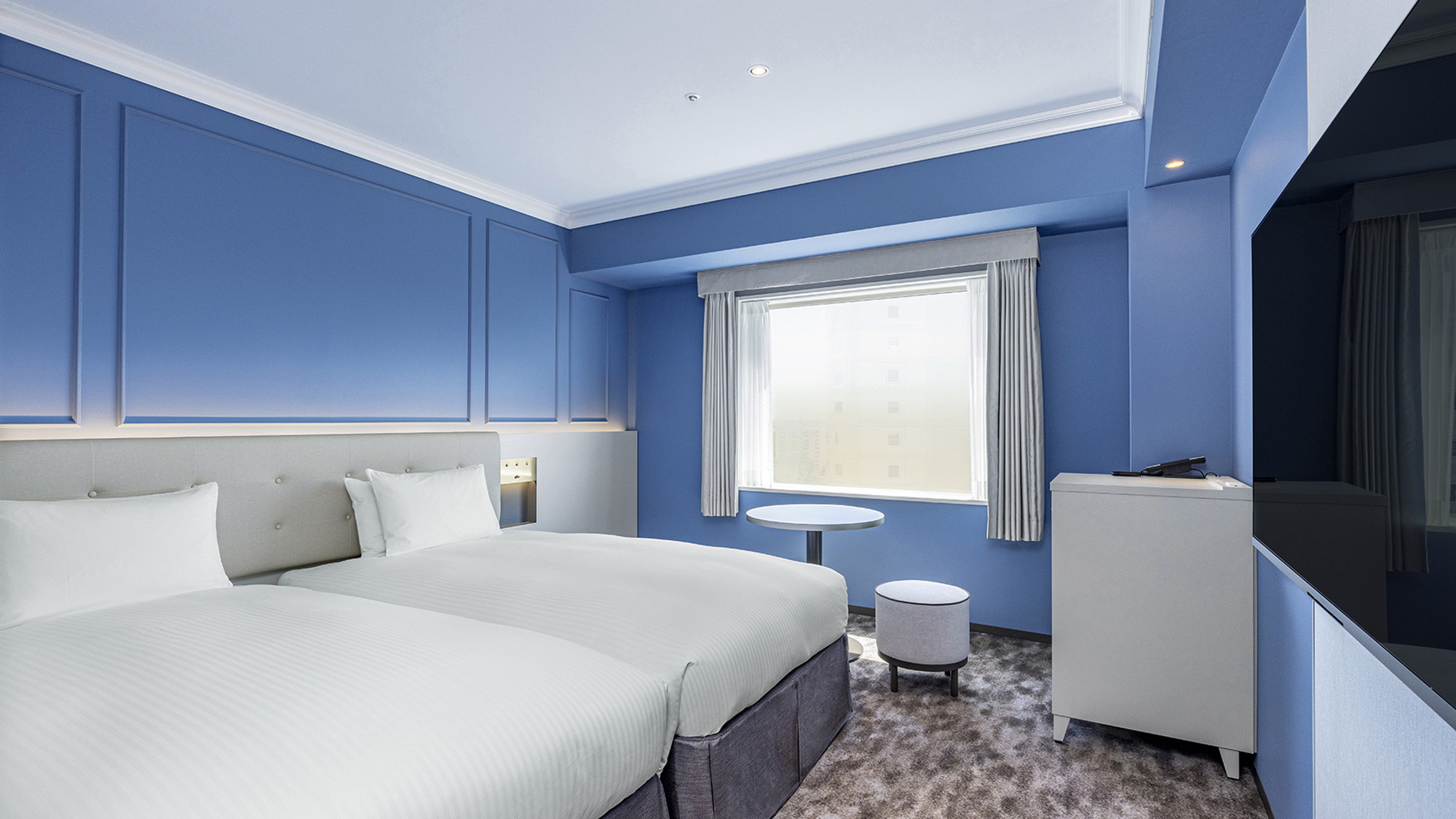 マラン・コンフォート ※3名利用時（25㎡ 幅110㎝×2台／幅100㎝×1台)