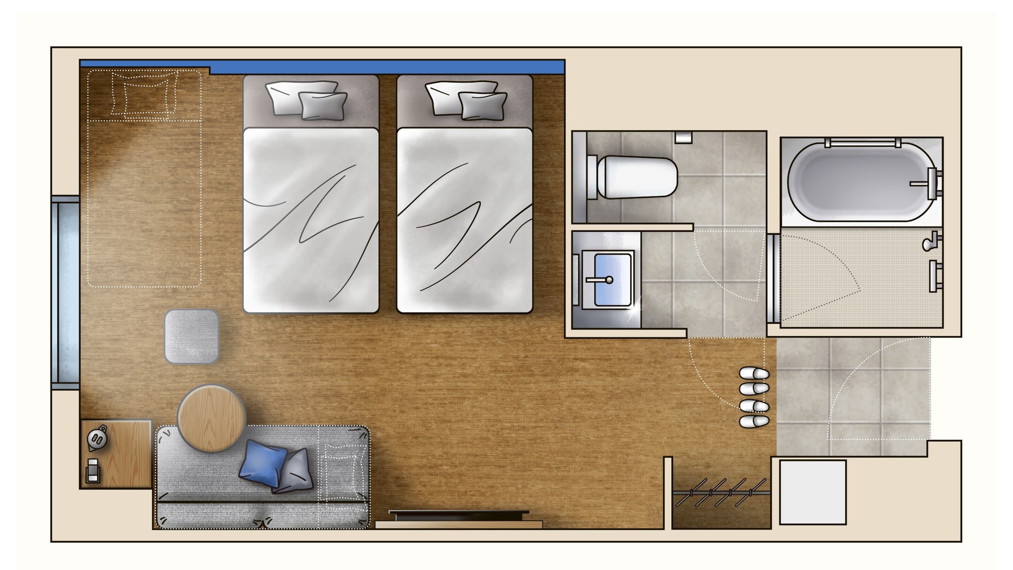 【平面図】オリエンタル・スーペリア