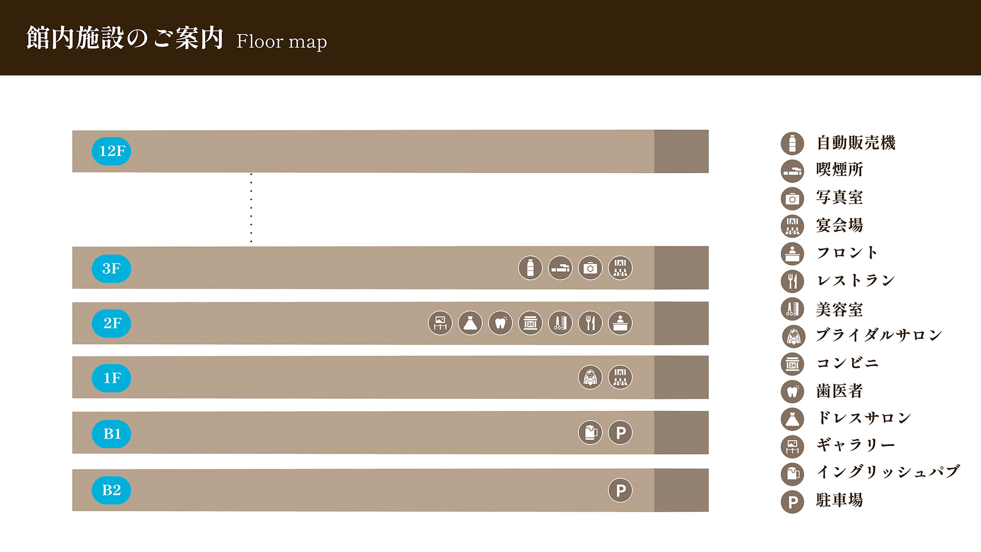 館内施設のご案内