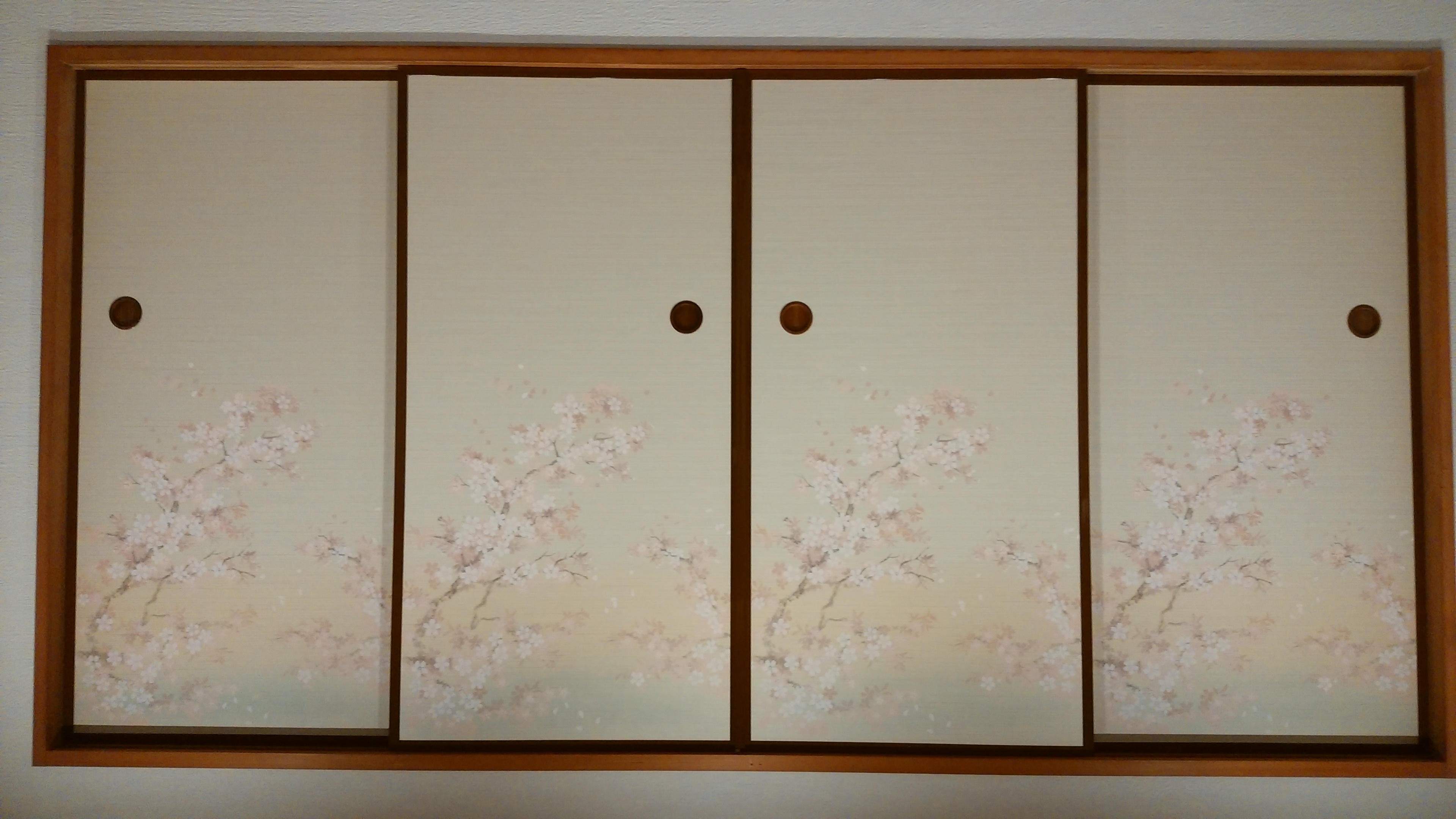 「SAKURA」桜の木　襖