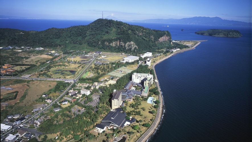 指宿白水館の周囲