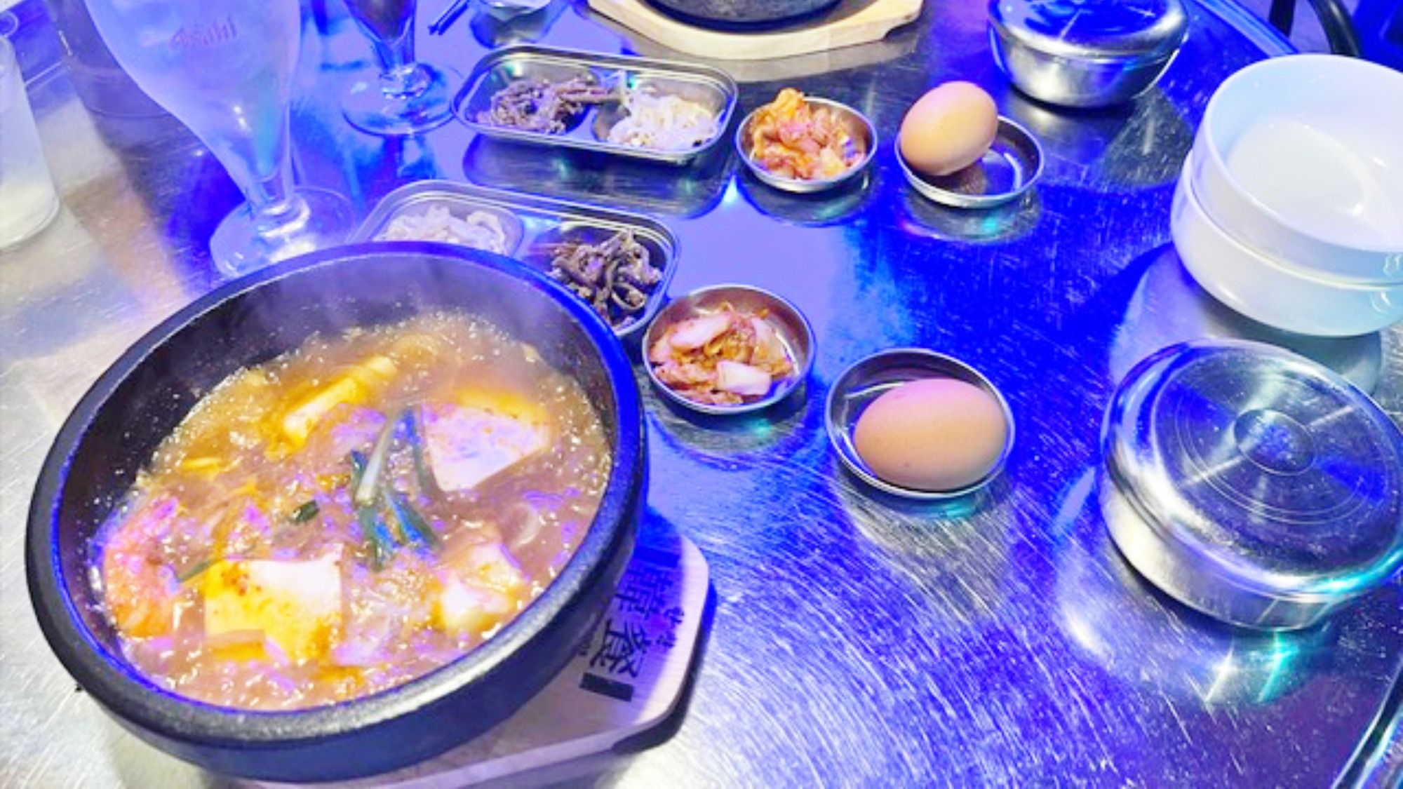 【イニョン】道頓堀ホテル目の前の韓国料理のお店。隠れ家的なお店でなんと言ってもスンドゥブが絶品です！