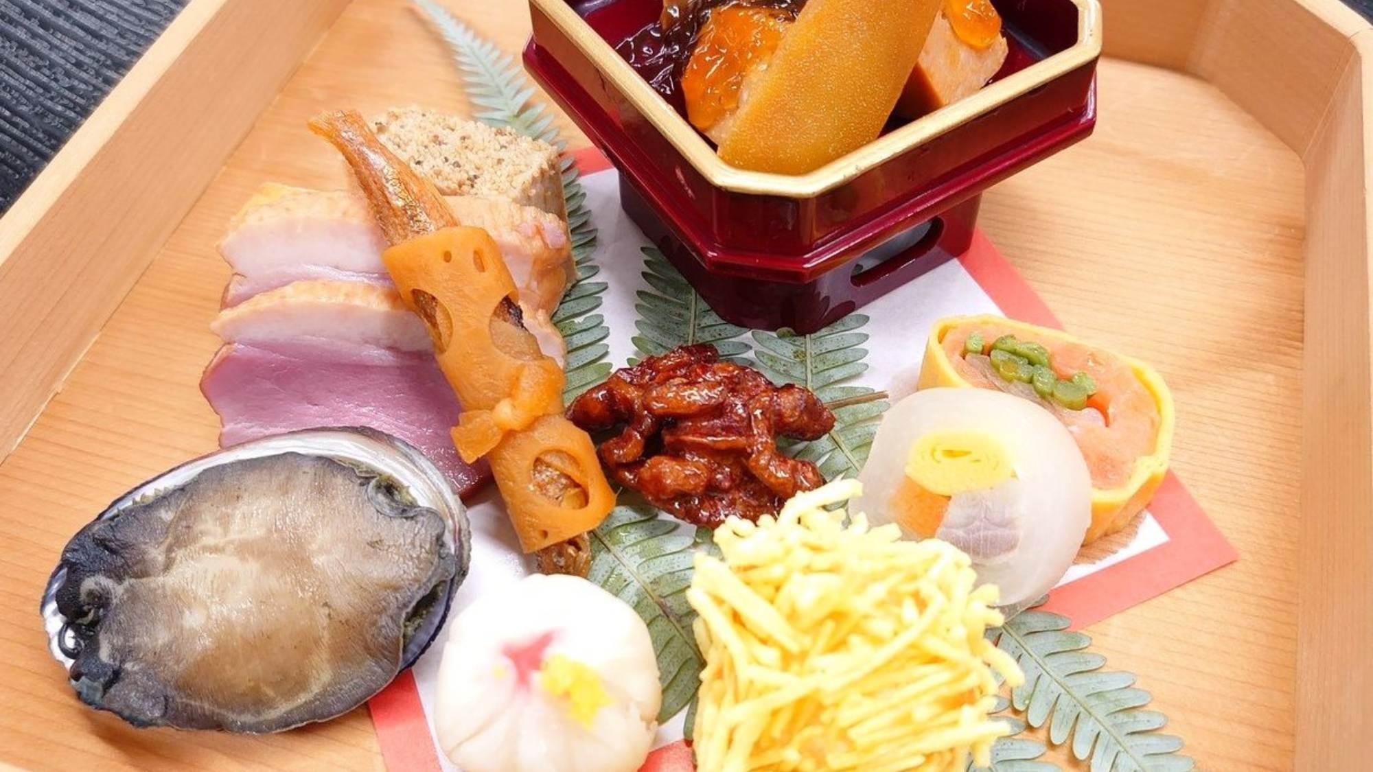 【年末年始限定】＜12/31〜1/3＞つるやで麗らかな新年の幕開け！お正月特別料理＆美肌温泉〇2食付