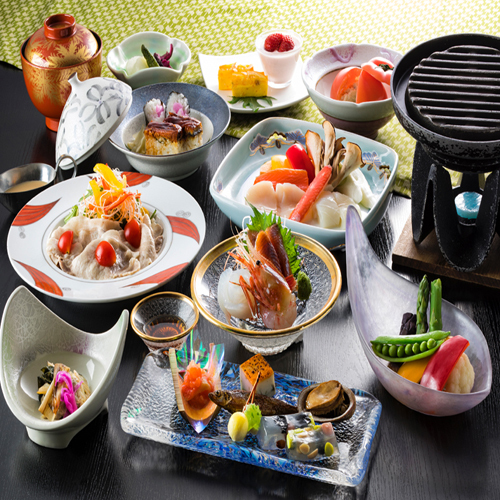 【夕食はレストランにて】夏の和膳（なごみぜん）〜彩涼〜旬を味わえる全１１品♪
