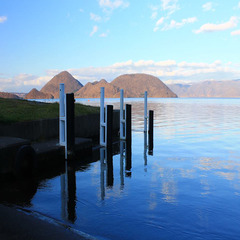 洞爺湖の春