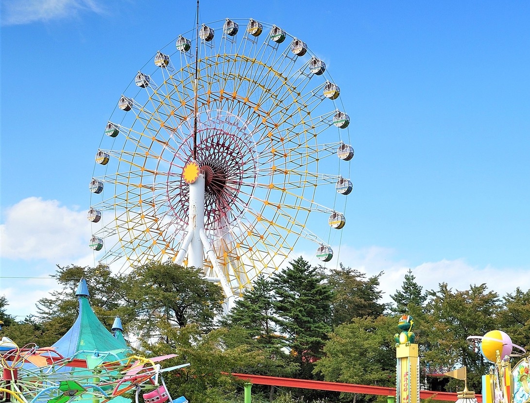 【初夏！夏得！】夏SALE遊園地チケット付！高原の避暑地de夏休み♪海＆山＆ゆったり露天風呂！２食付