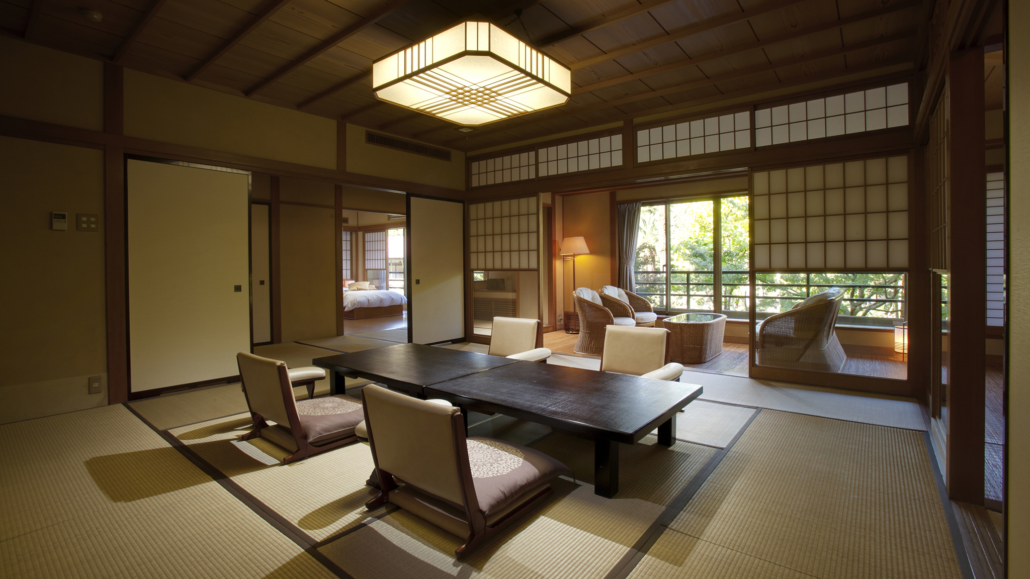 清流荘(部屋(ベッドルーム))