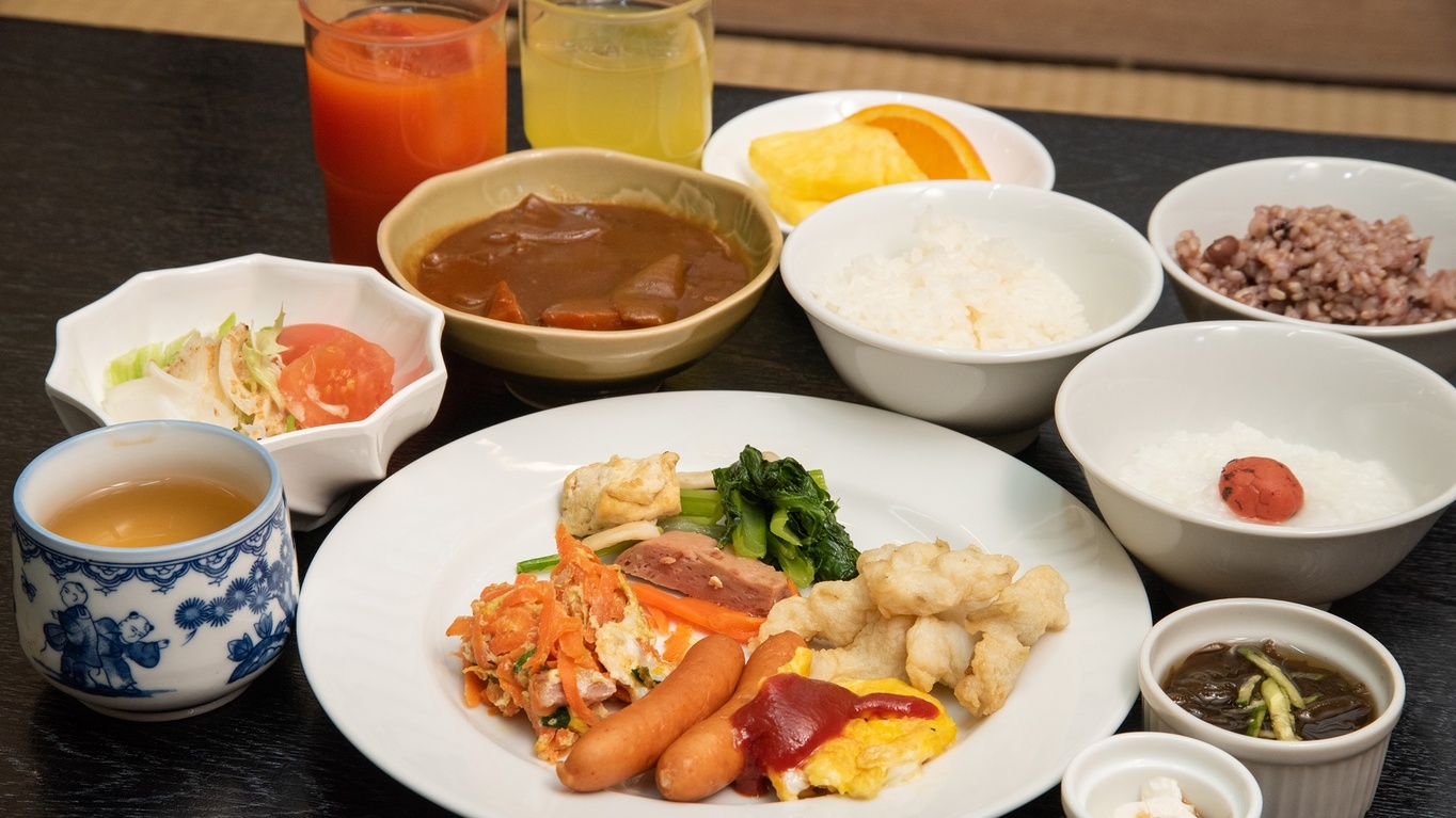 【10％OFF】【楽天スーパーSALE】手作り朝食バイキング/国際通り徒歩10分