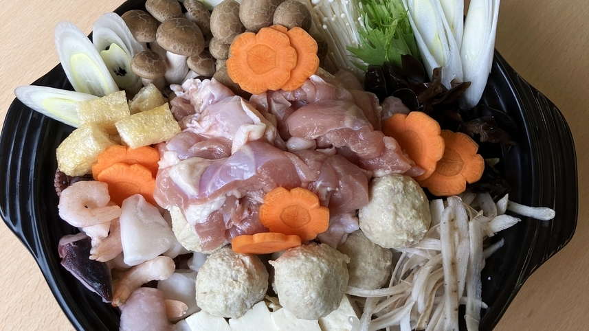 ≪選べる5種類≫絶対もう一度食べたくなる！冬はお部屋であったか鍋プラン/2食付