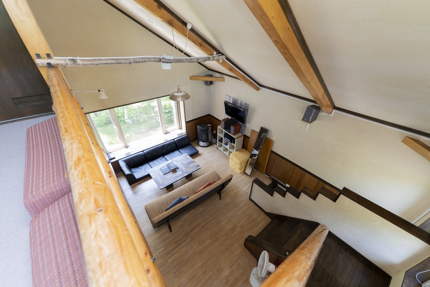 コンドミニアム・コテッジ　素泊まりプラン　3000坪の庭・テニスコート3面・BBQコンロ付き