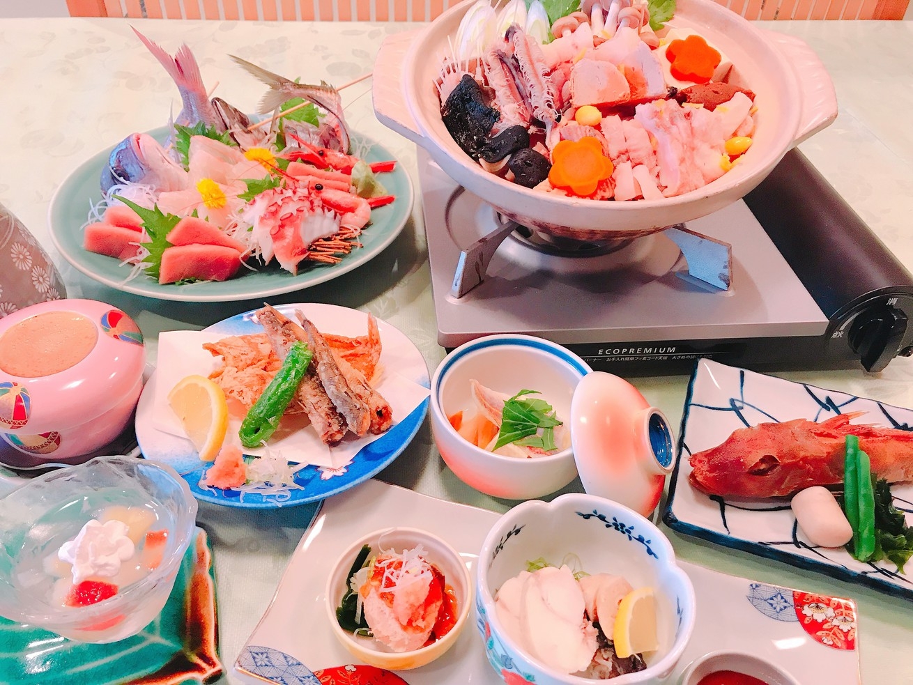 【あんこう鍋基本プラン・あん肝・とも酢☆】極旨　あんこう鍋　〆は雑炊　と海鮮料理