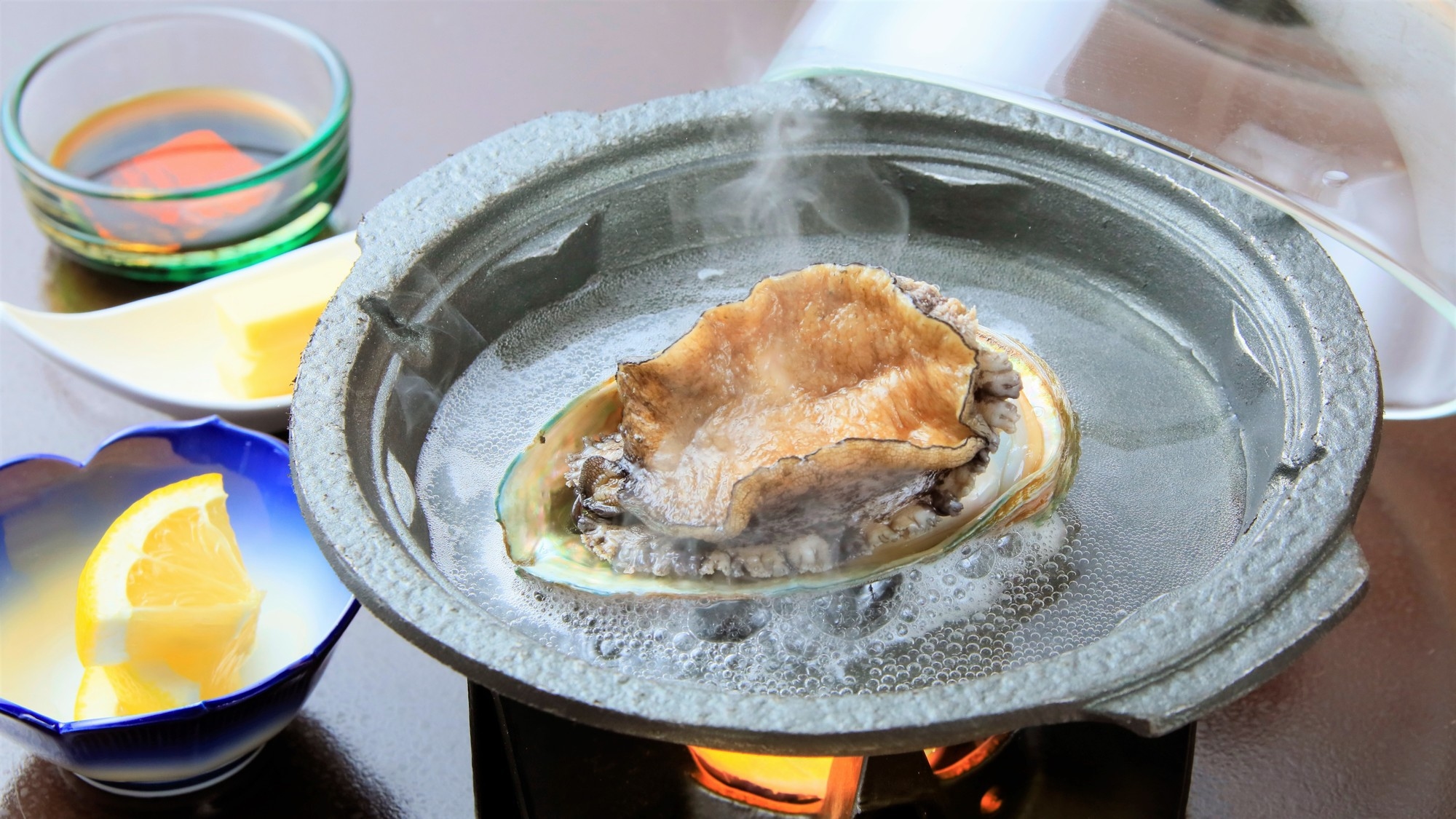 【お食事は個室確約】豪華な日本海の海の幸！のどぐろの煮付け＆活アワビを堪能♪贅を尽くしたお刺身九重
