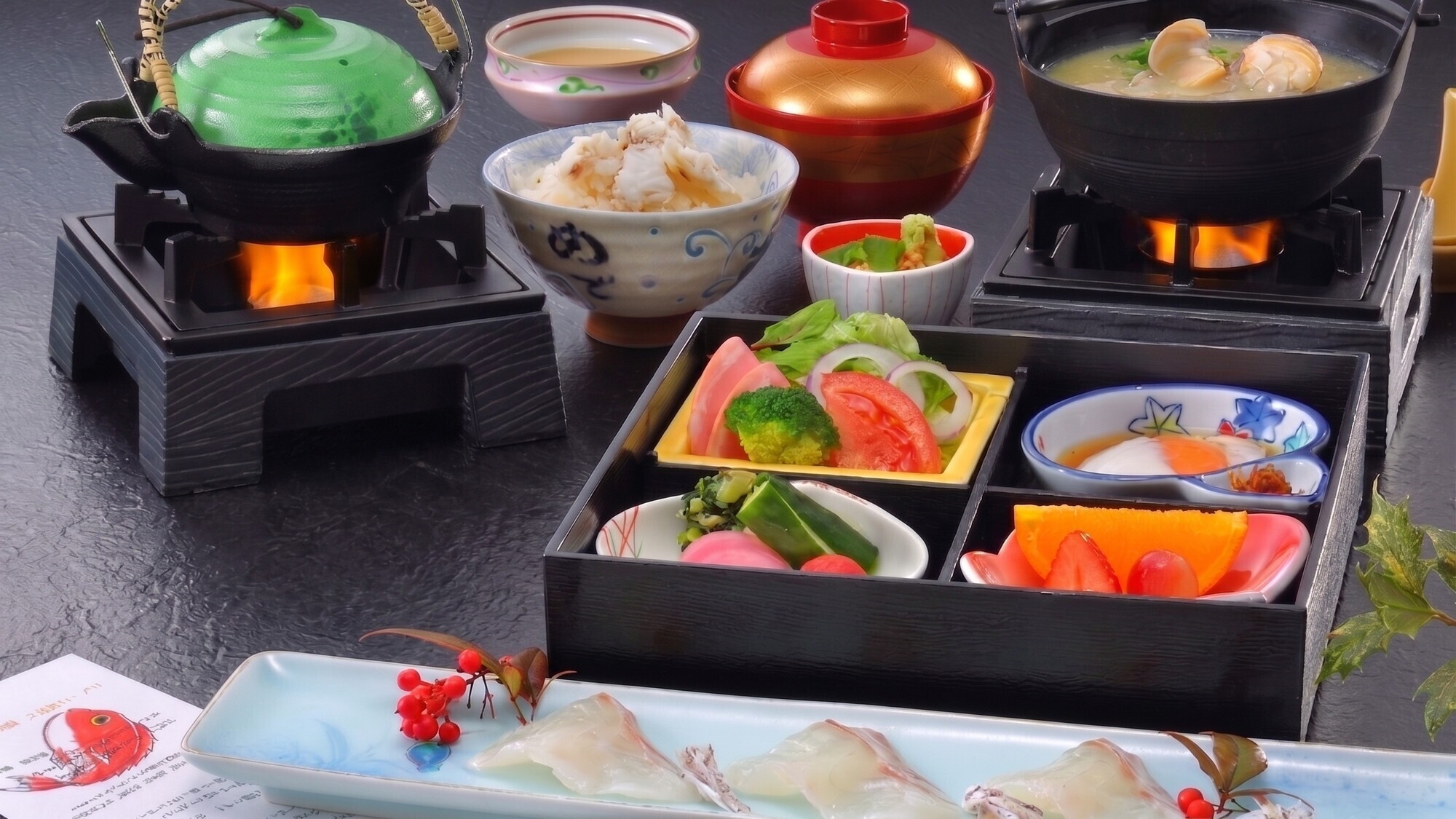 【温泉付客室】通常価格から最大4，400円OFF！部屋でも大浴場でも温泉三昧◆山形牛しゃぶしゃぶ