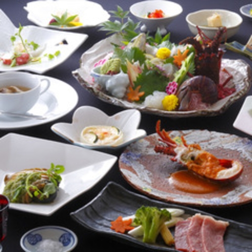 和食とフレンチのコラボ創作料理　華