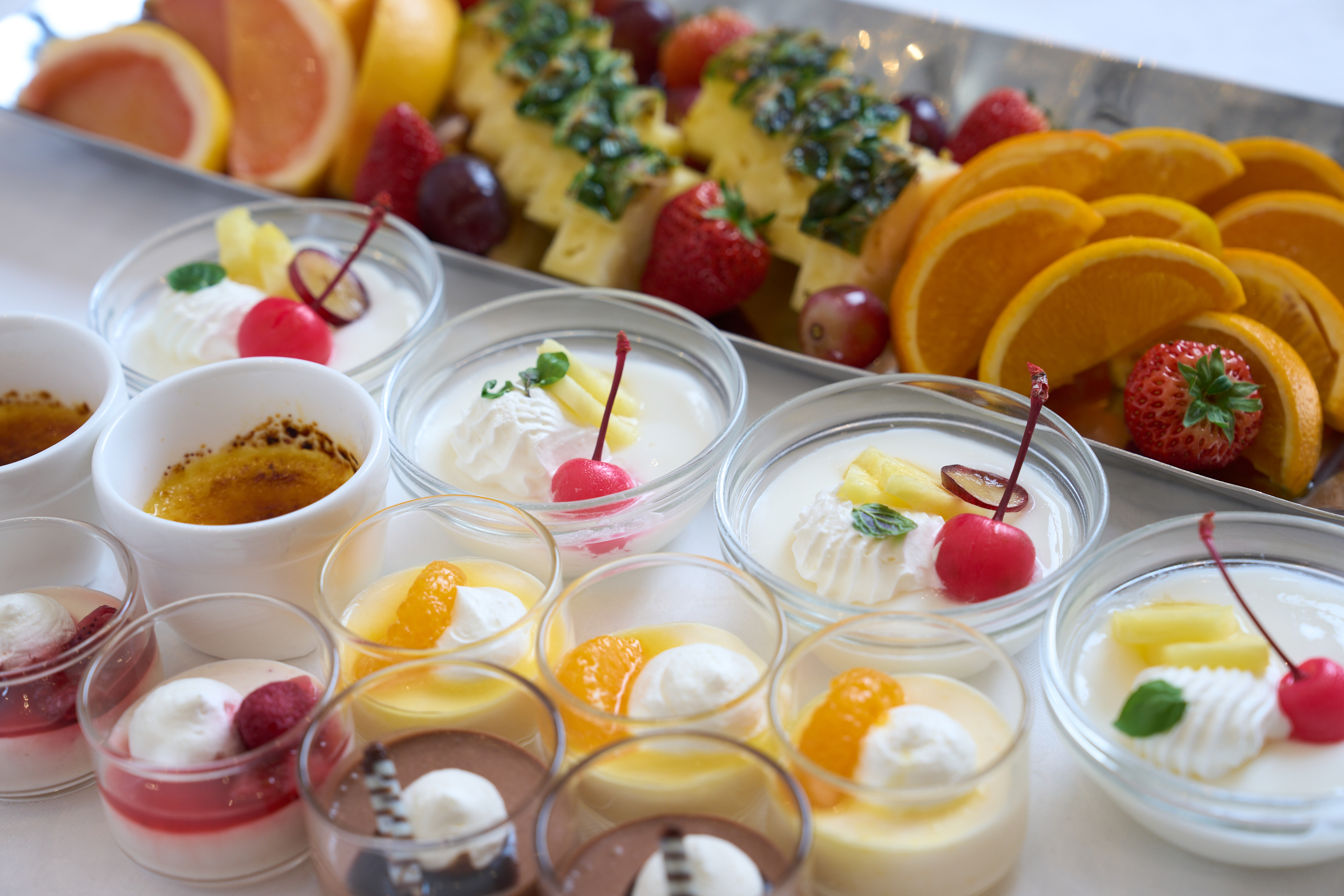 デザート・フルーツ盛り合わせ【朝食バイキング】